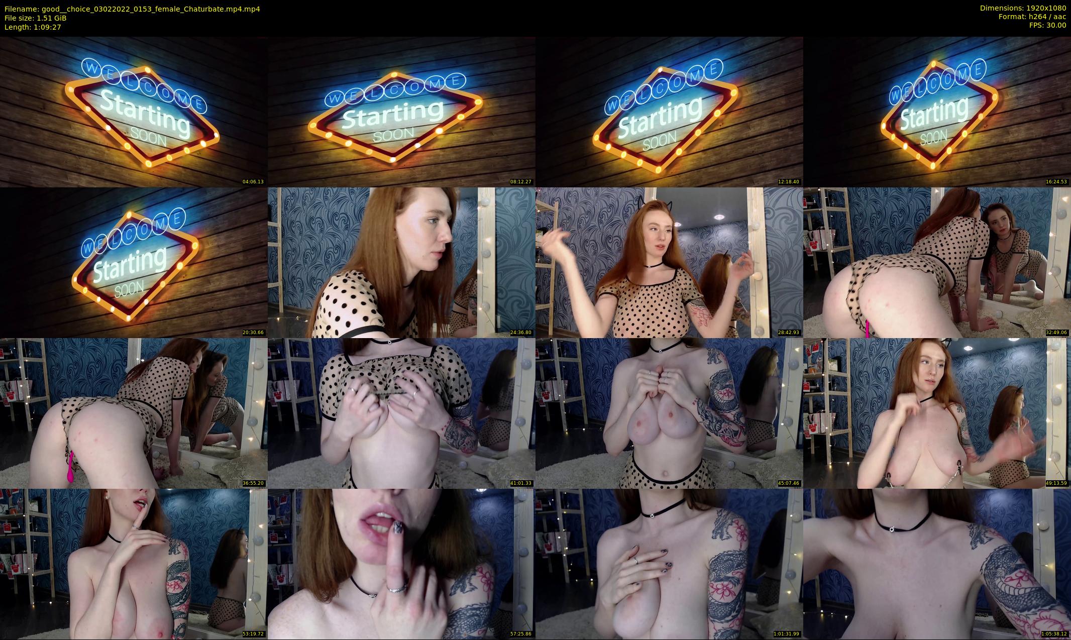 good__choice — 70 minute Chaturbate female cam show recording, 1080p, Feb 3, 2022