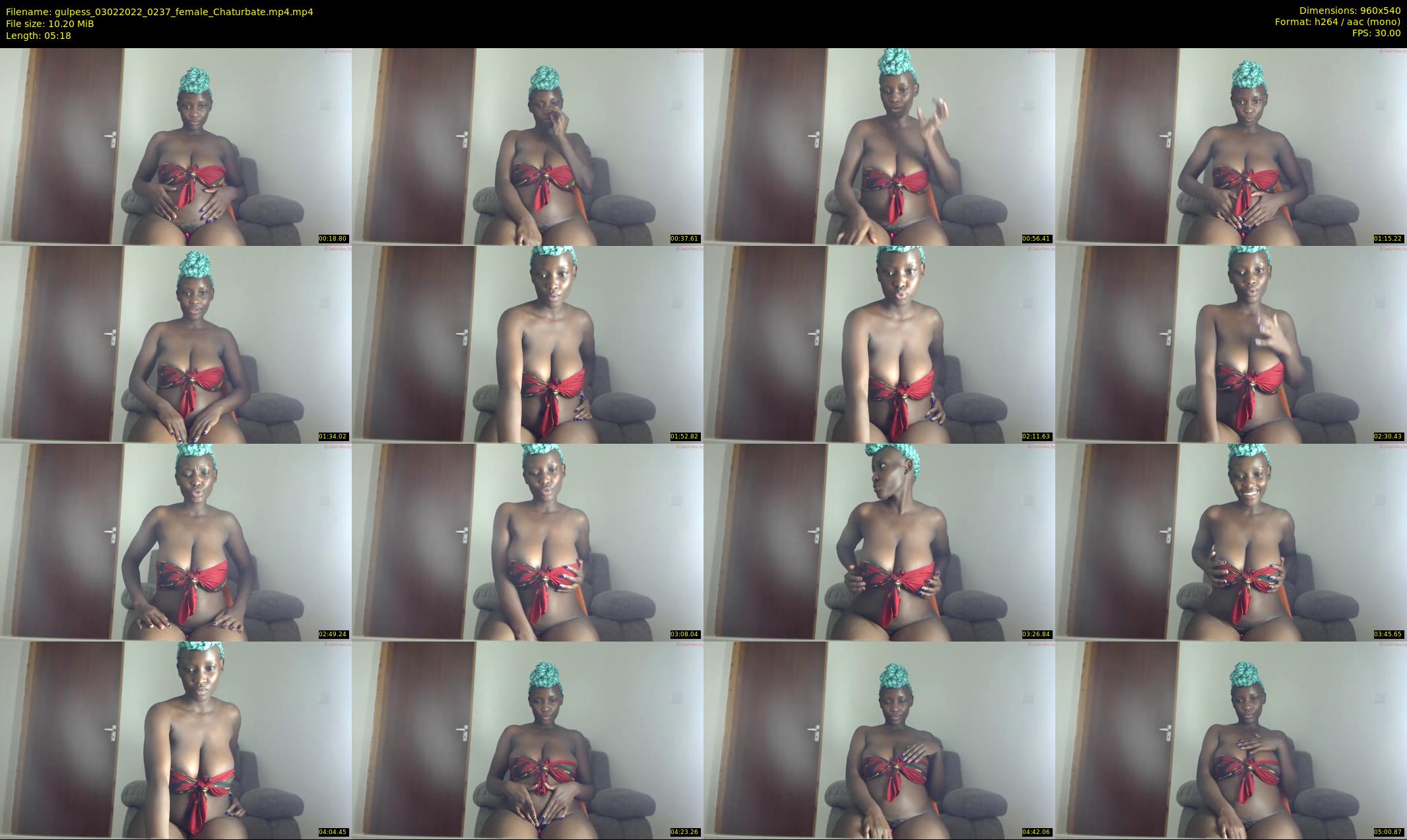 gulpess — 6 minute Chaturbate female cam show recording, 480p, Feb 3, 2022
