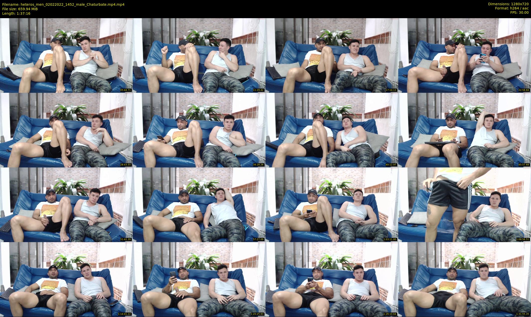 heteros_men — 98 minute Chaturbate male cam show recording, 720p, Feb 2, 2022
