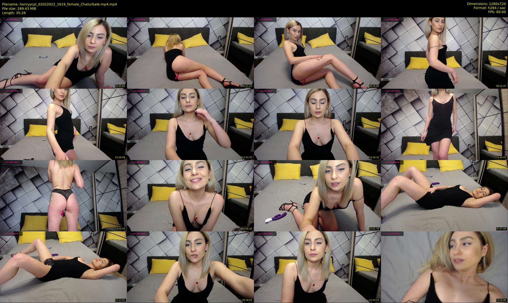 hornyycpl — 36 minute Chaturbate couple cam show recording, 720p, Feb 2, 2022