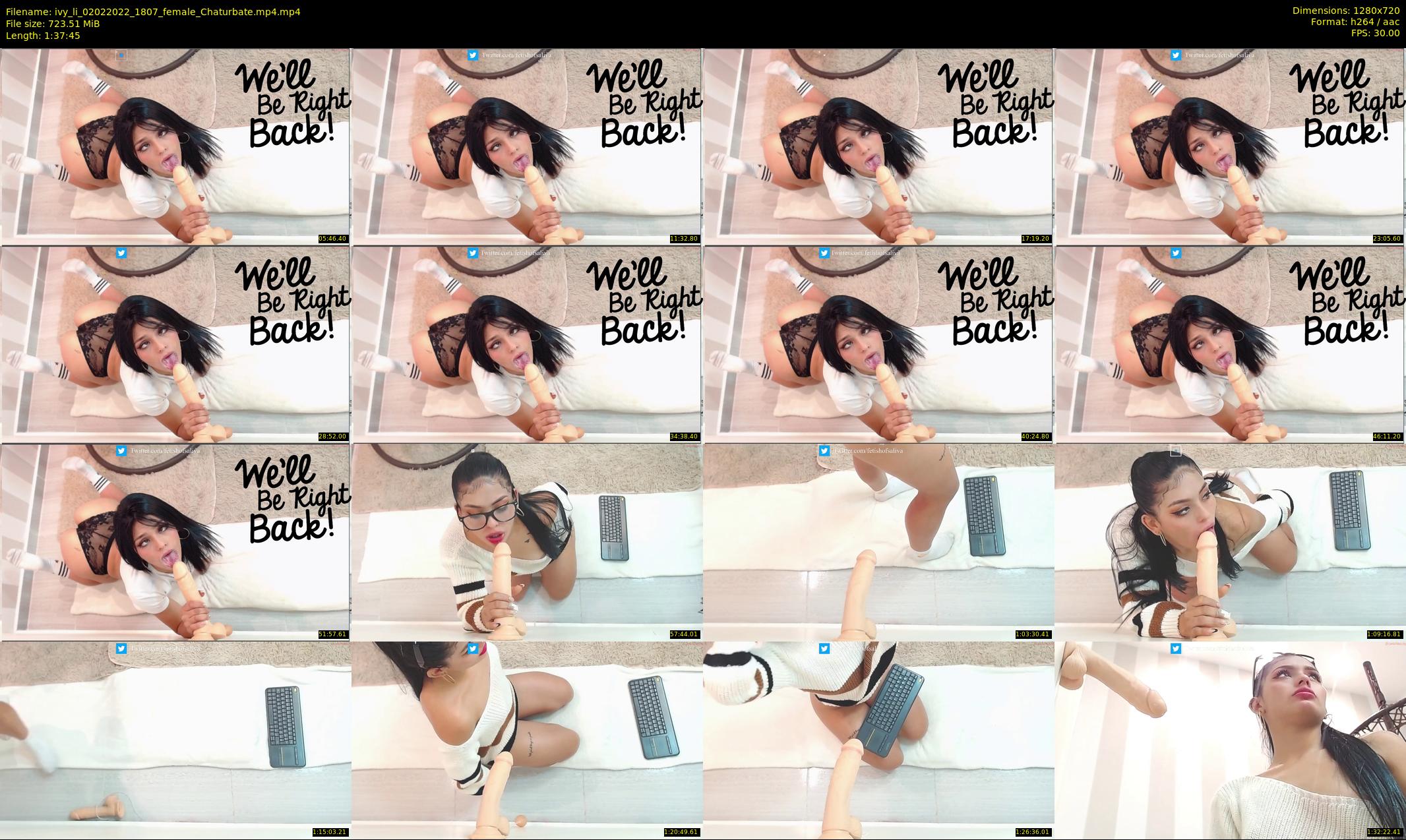 ivy_li — 98 minute Chaturbate female cam show recording, 720p, Feb 2, 2022