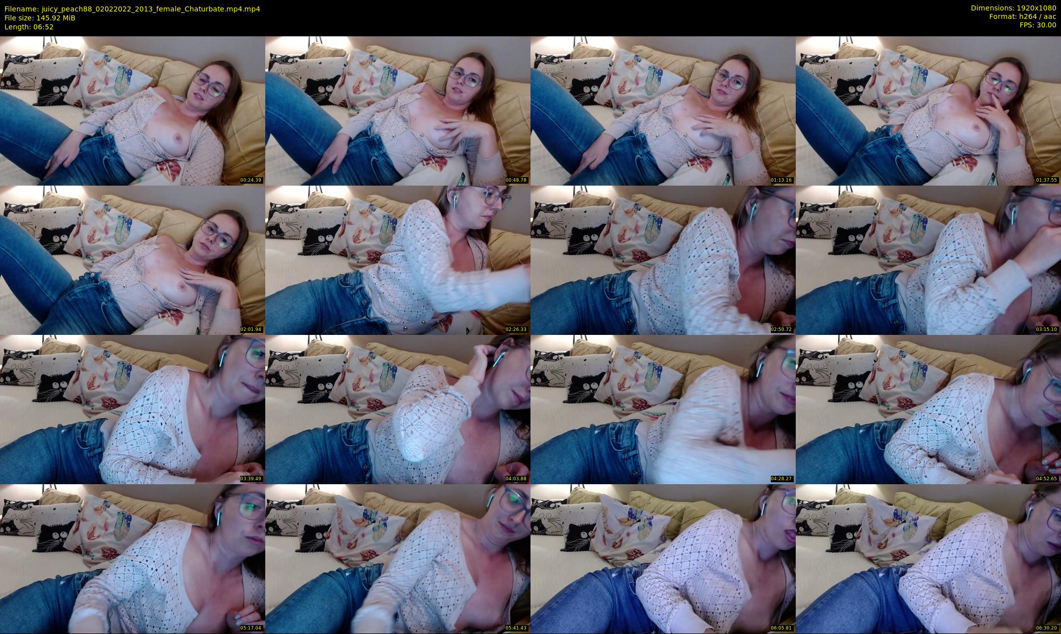 juicy_peach88 — 7 minute Chaturbate female cam show recording, 1080p, Feb 2, 2022