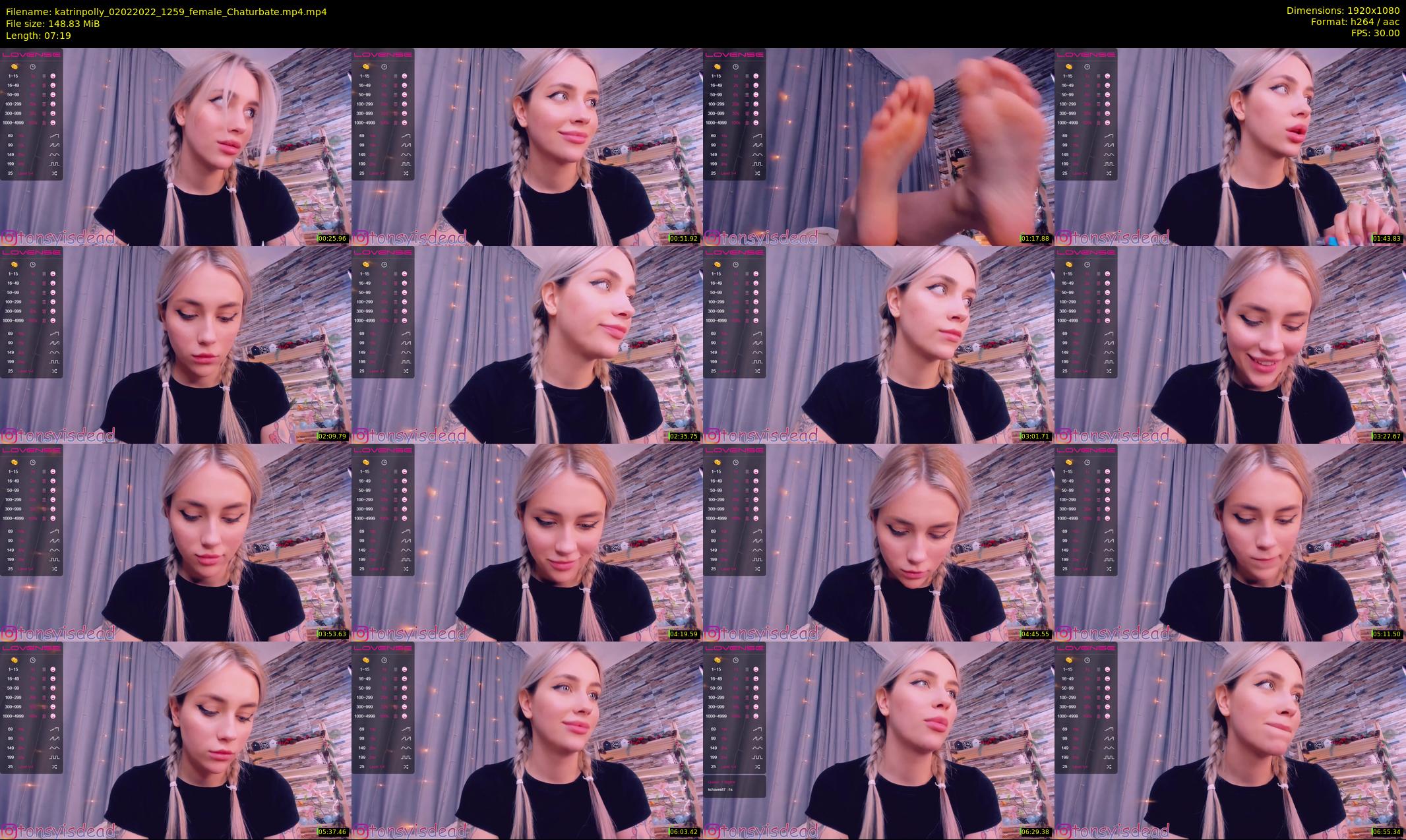 katrinpolly — 8 minute Chaturbate couple cam show recording, 1080p, Feb 2, 2022