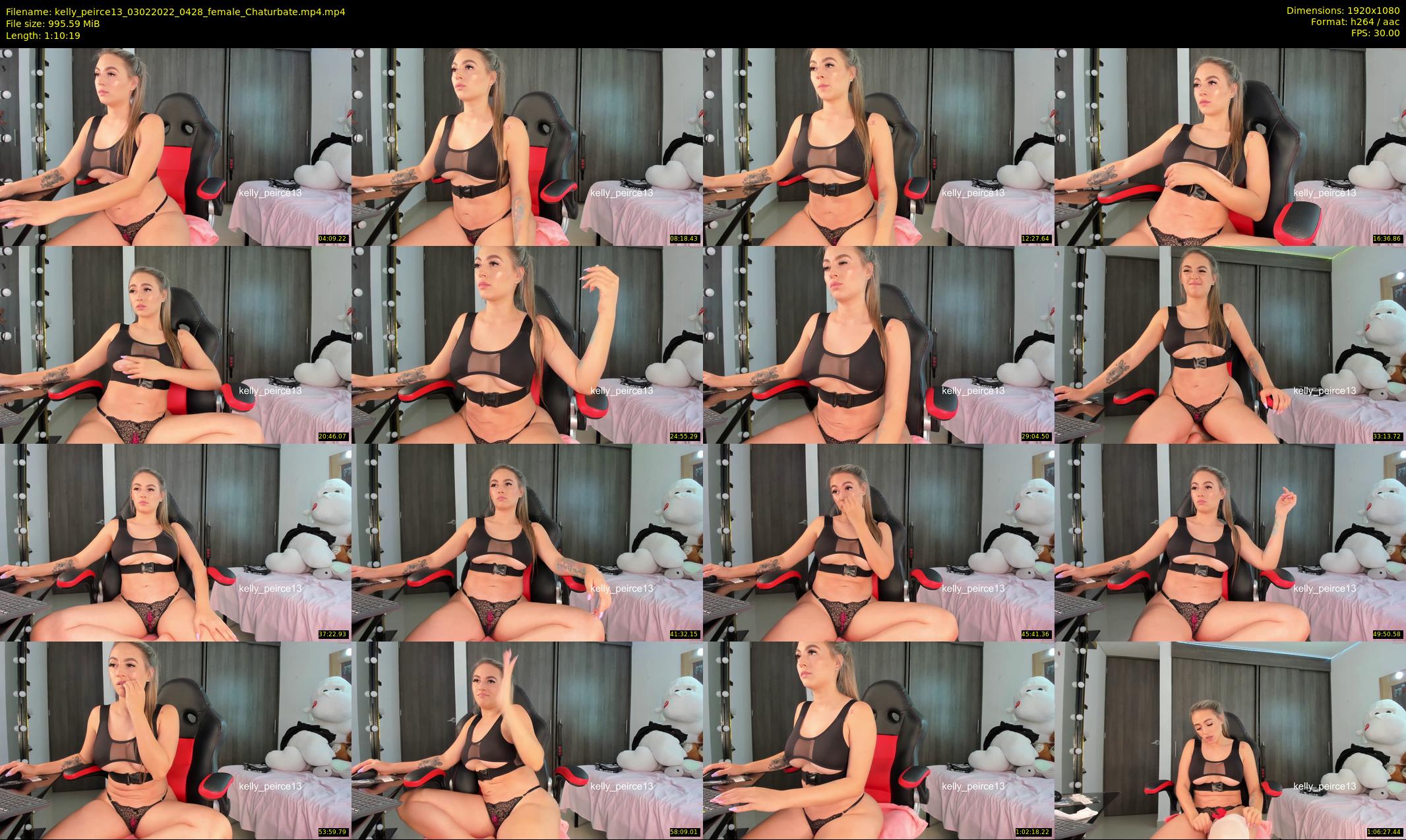 kelly_peirce13 — 71 minute Chaturbate female cam show recording, 1080p, Feb 3, 2022