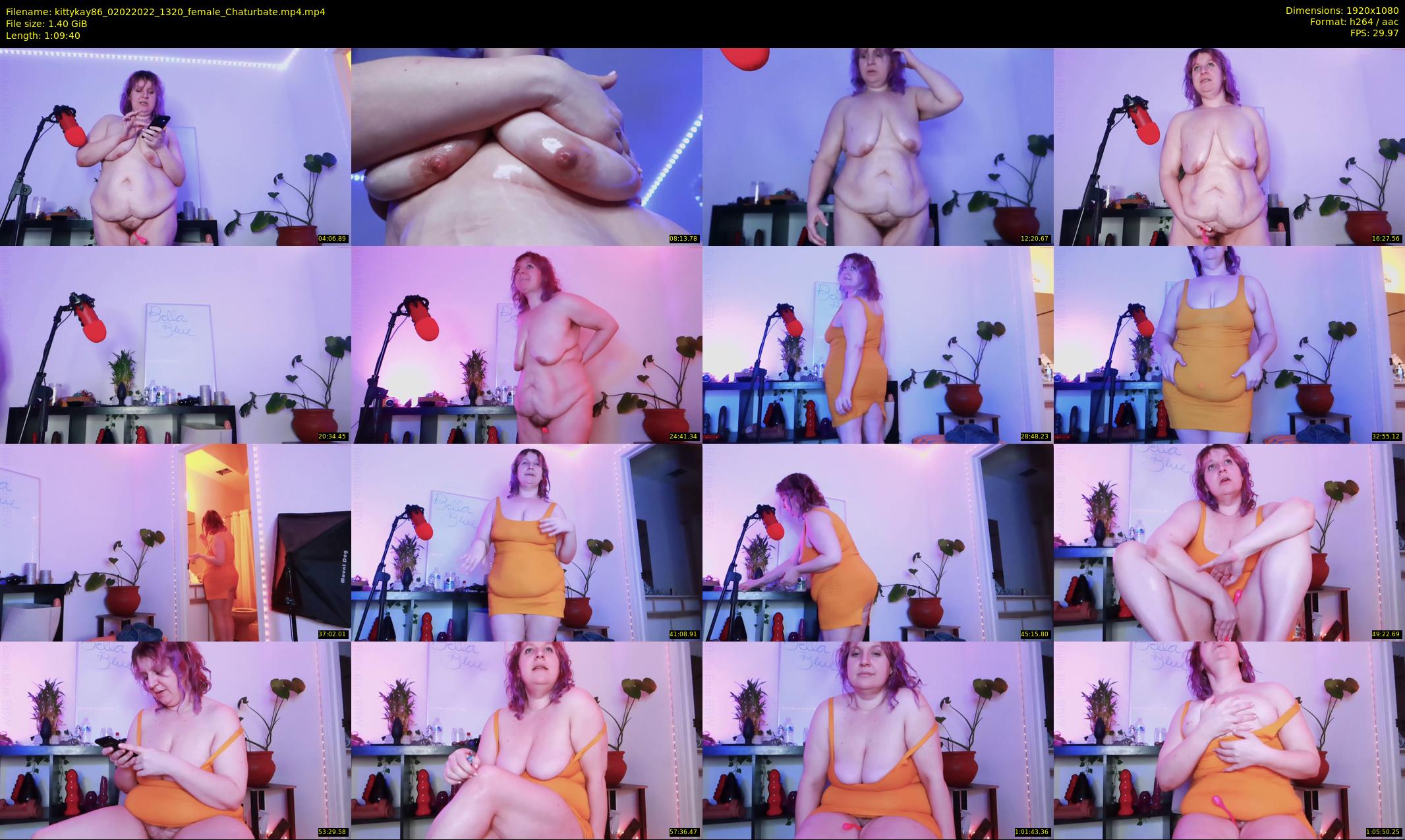 kittykay86 — 70 minute Chaturbate female cam show recording, 1080p, Feb 2, 2022