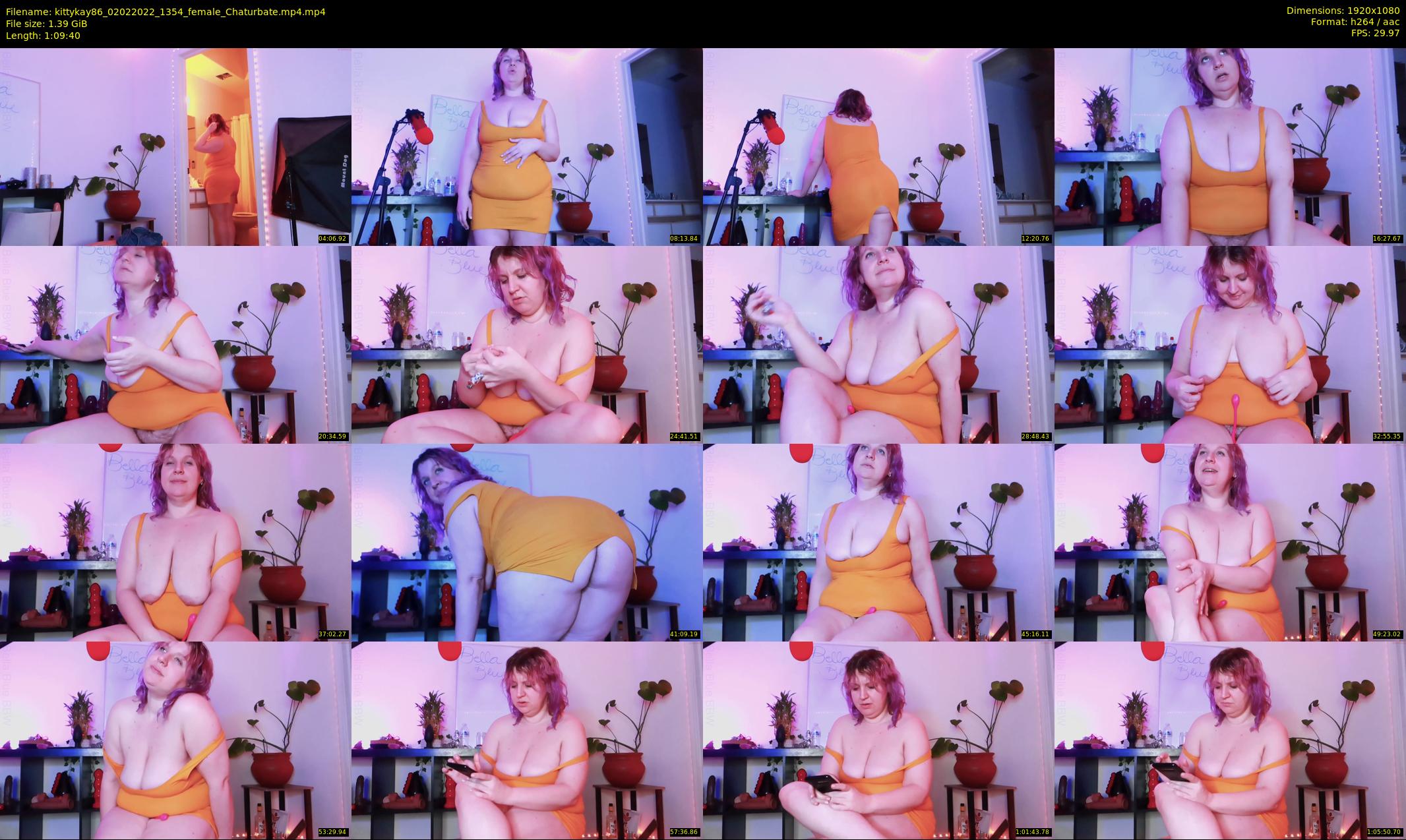 kittykay86 — 70 minute Chaturbate female cam show recording, 1080p, Feb 2, 2022