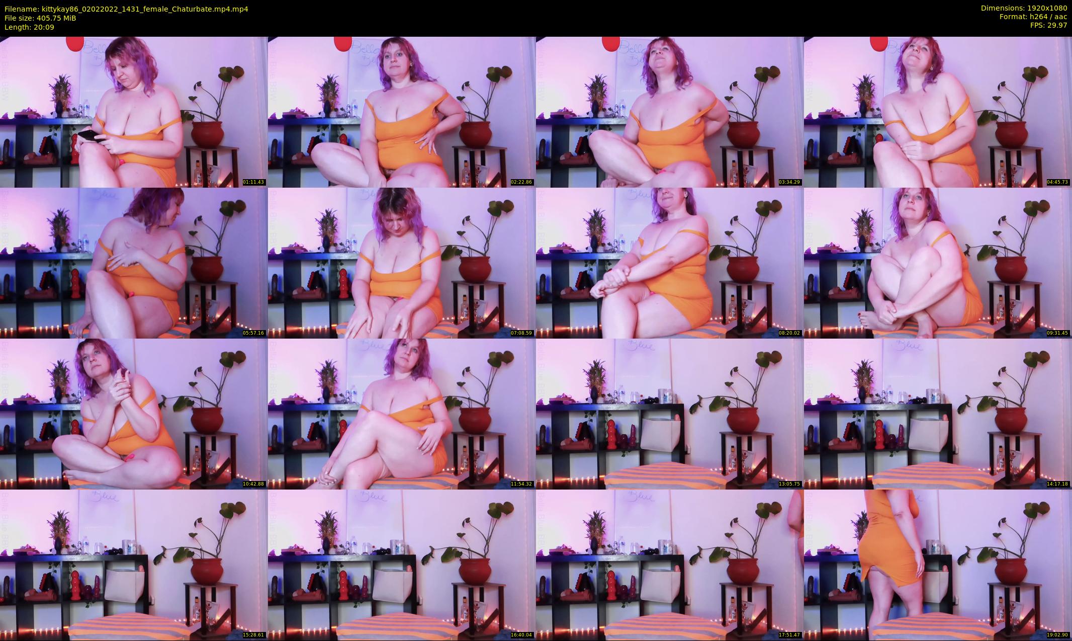 kittykay86 — 21 minute Chaturbate female cam show recording, 1080p, Feb 2, 2022