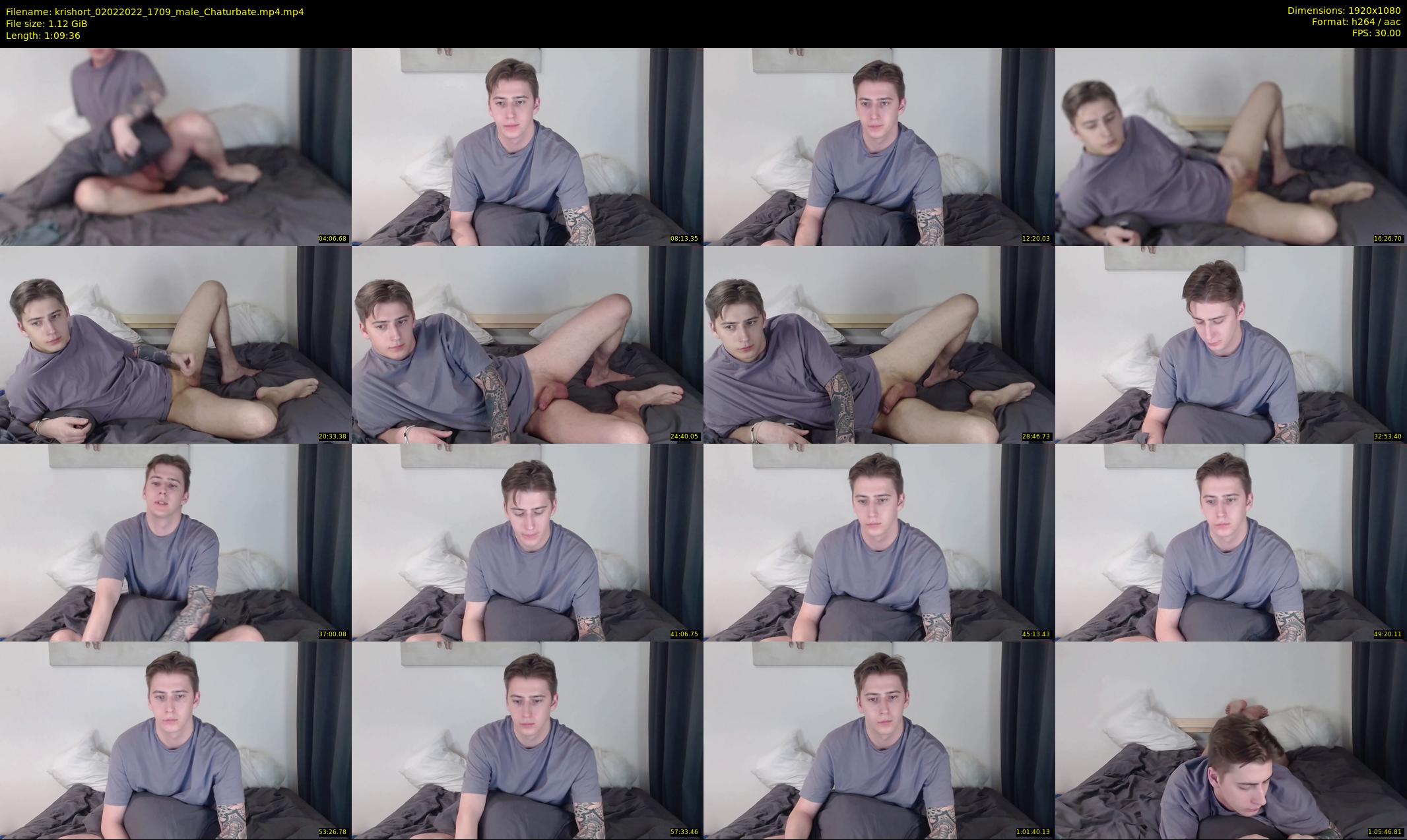 krishort — 70 minute Chaturbate male cam show recording, 1080p, Feb 2, 2022