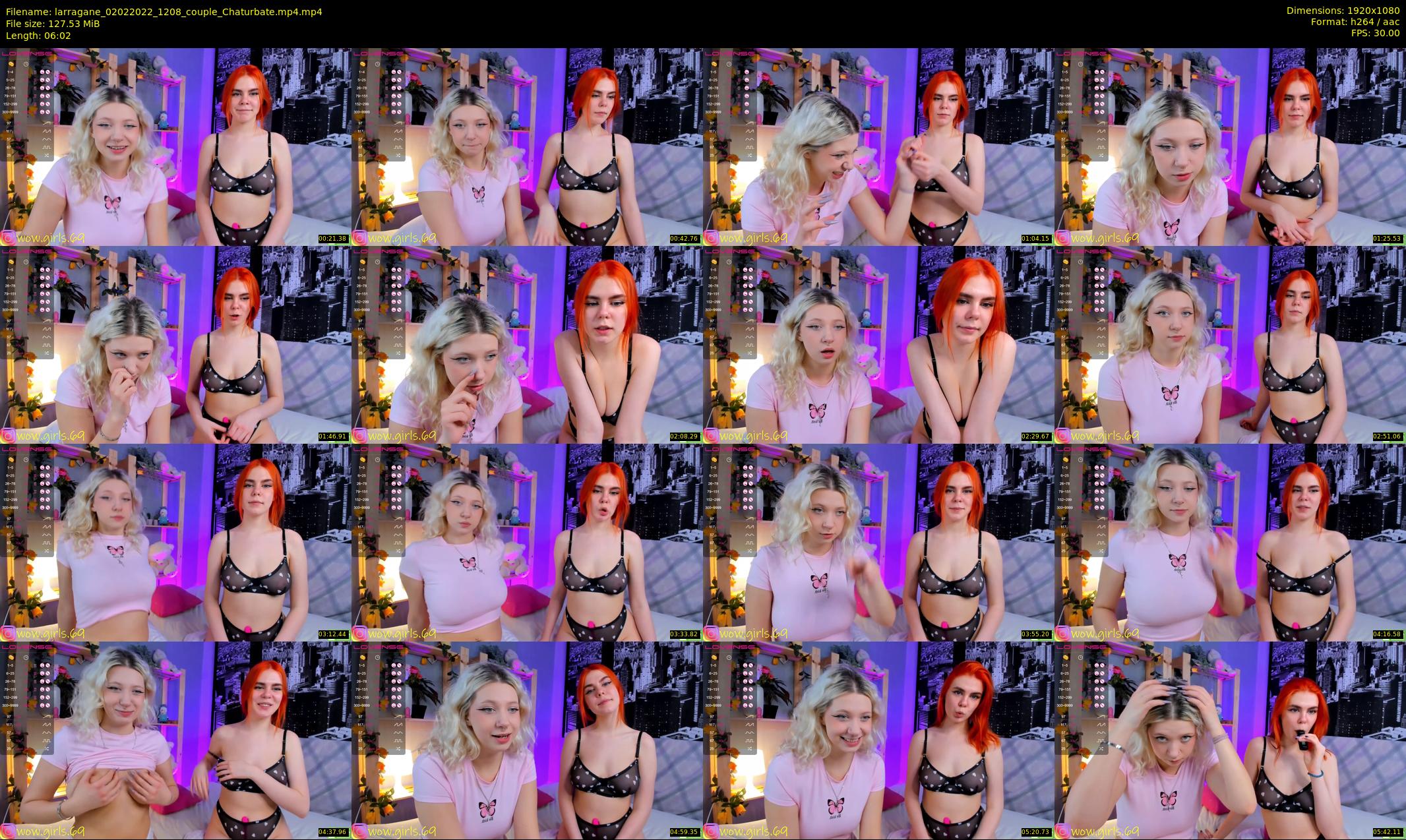 larragane — 7 minute Chaturbate couple cam show recording, 1080p, Feb 2, 2022