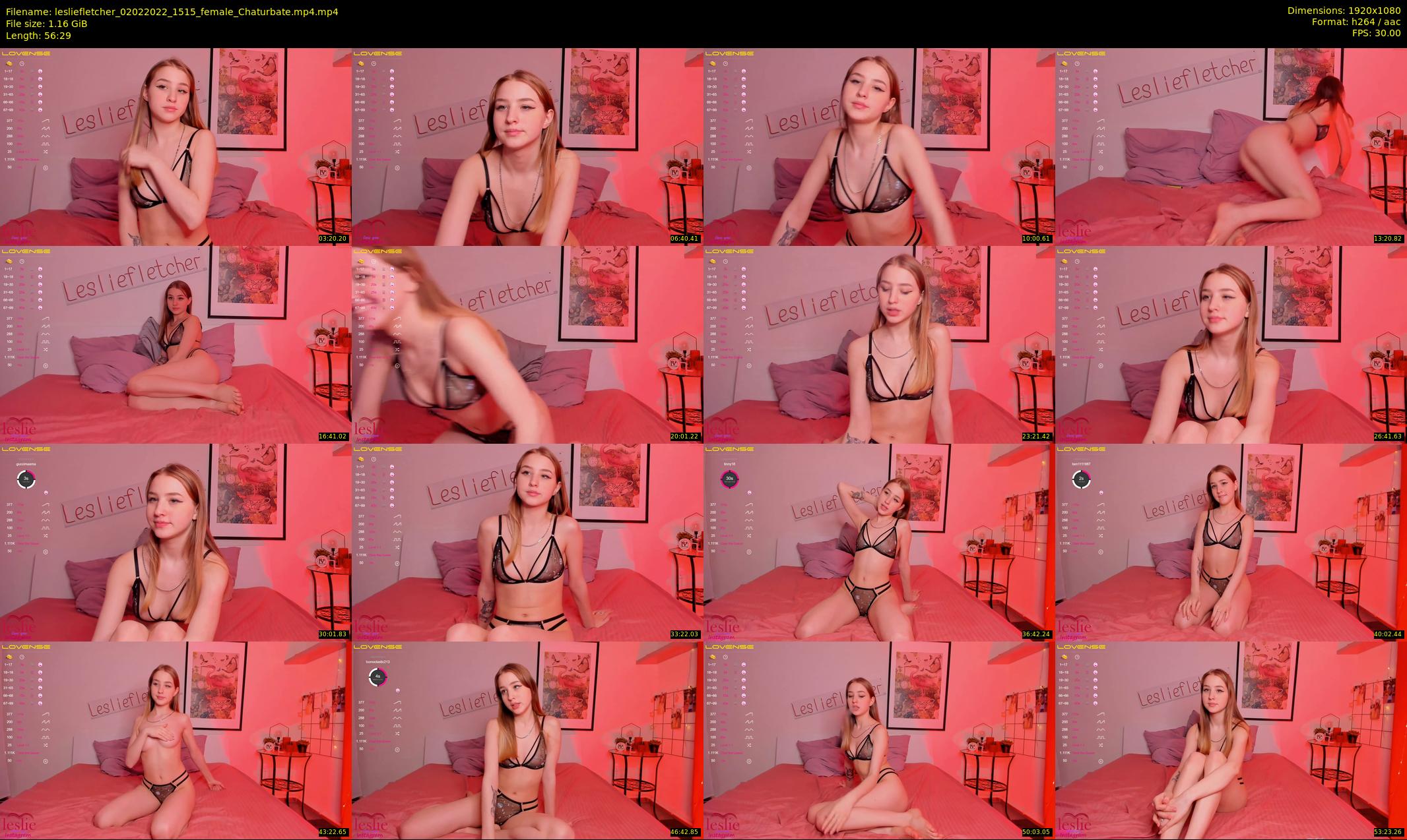lesliefletcher — 57 minute Chaturbate couple cam show recording, 1080p, Feb 2, 2022