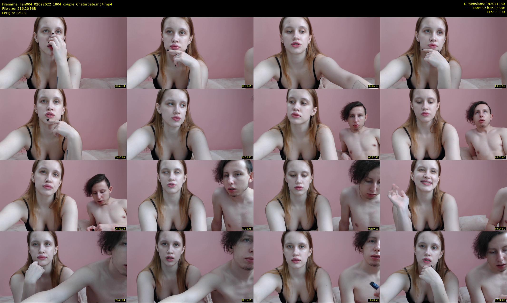 lian004 — 13 minute Chaturbate female cam show recording, 1080p, Feb 2, 2022