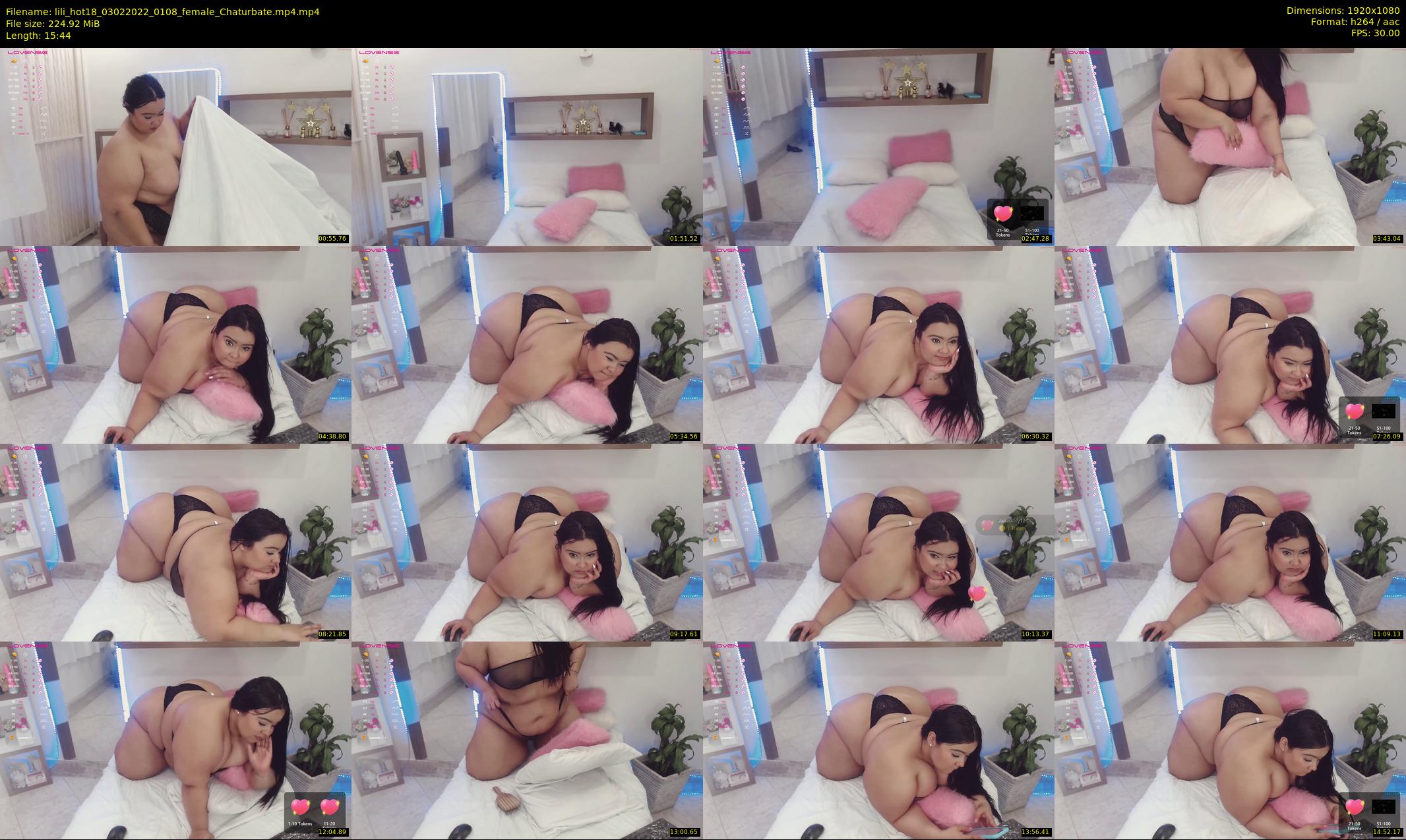 lili_hot18 — 16 minute Chaturbate female cam show recording, 1080p, Feb 3, 2022