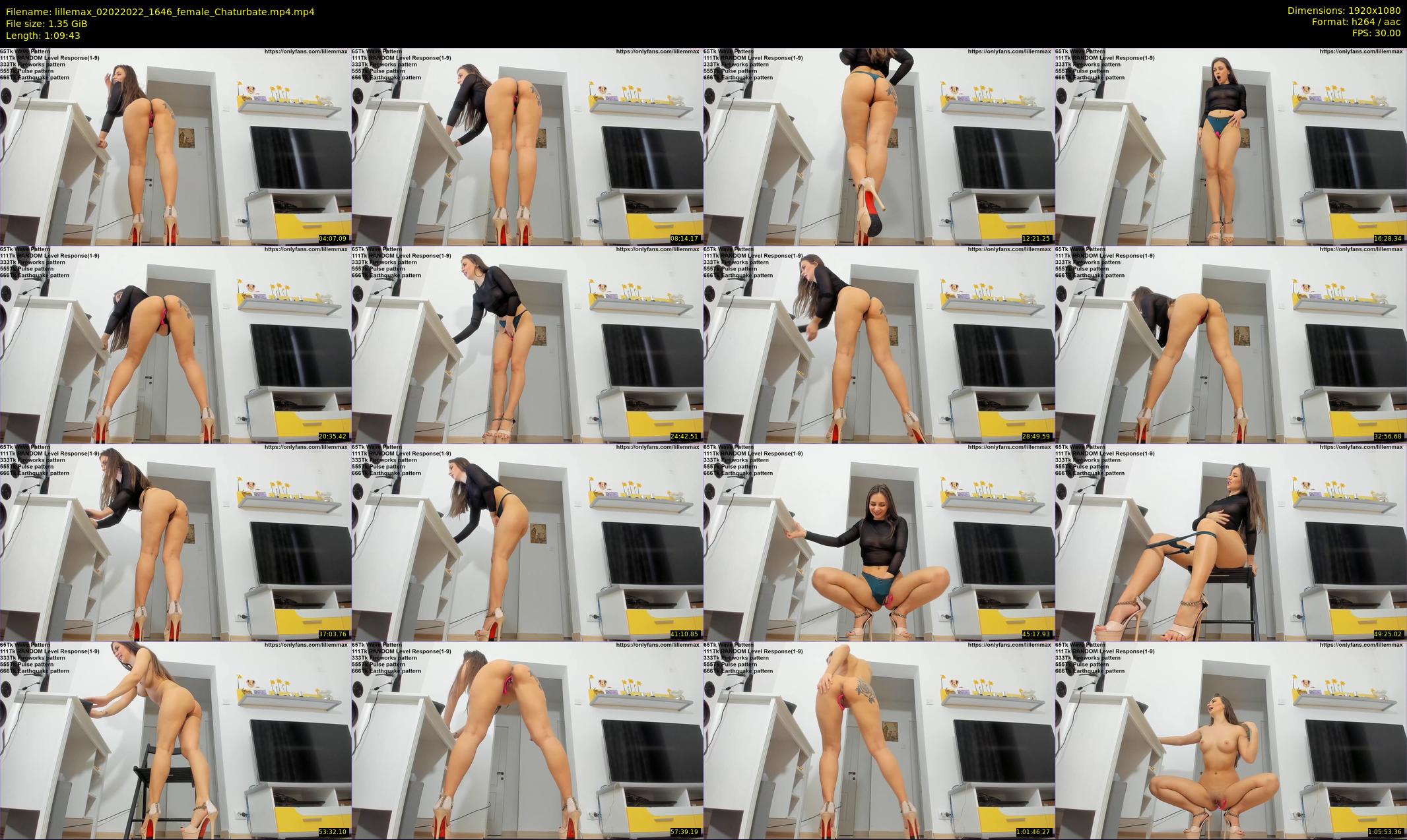 lillemax — 70 minute Chaturbate female cam show recording, 1080p, Feb 2, 2022