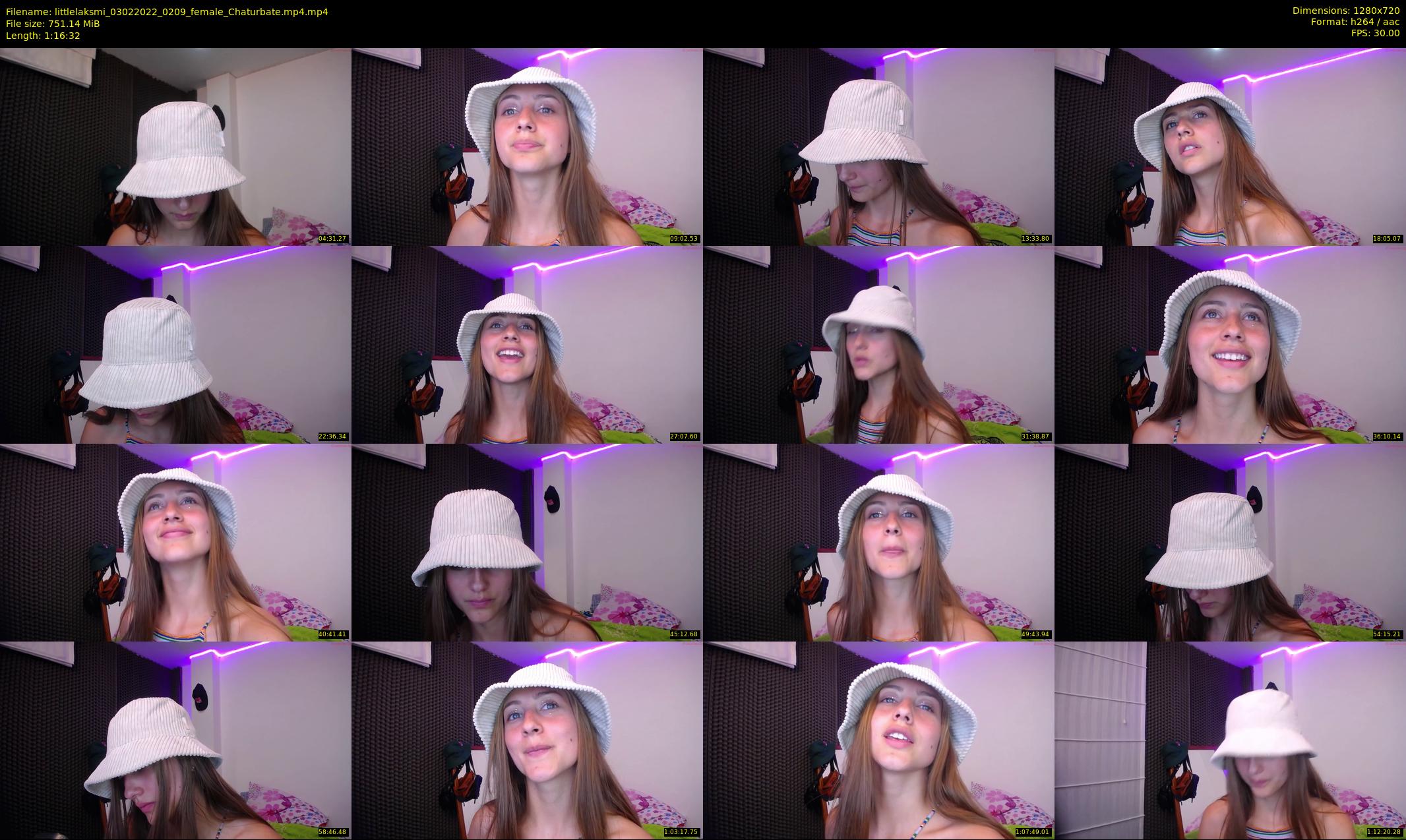 littlelaksmi — 77 minute Chaturbate female cam show recording, 720p, Feb 3, 2022