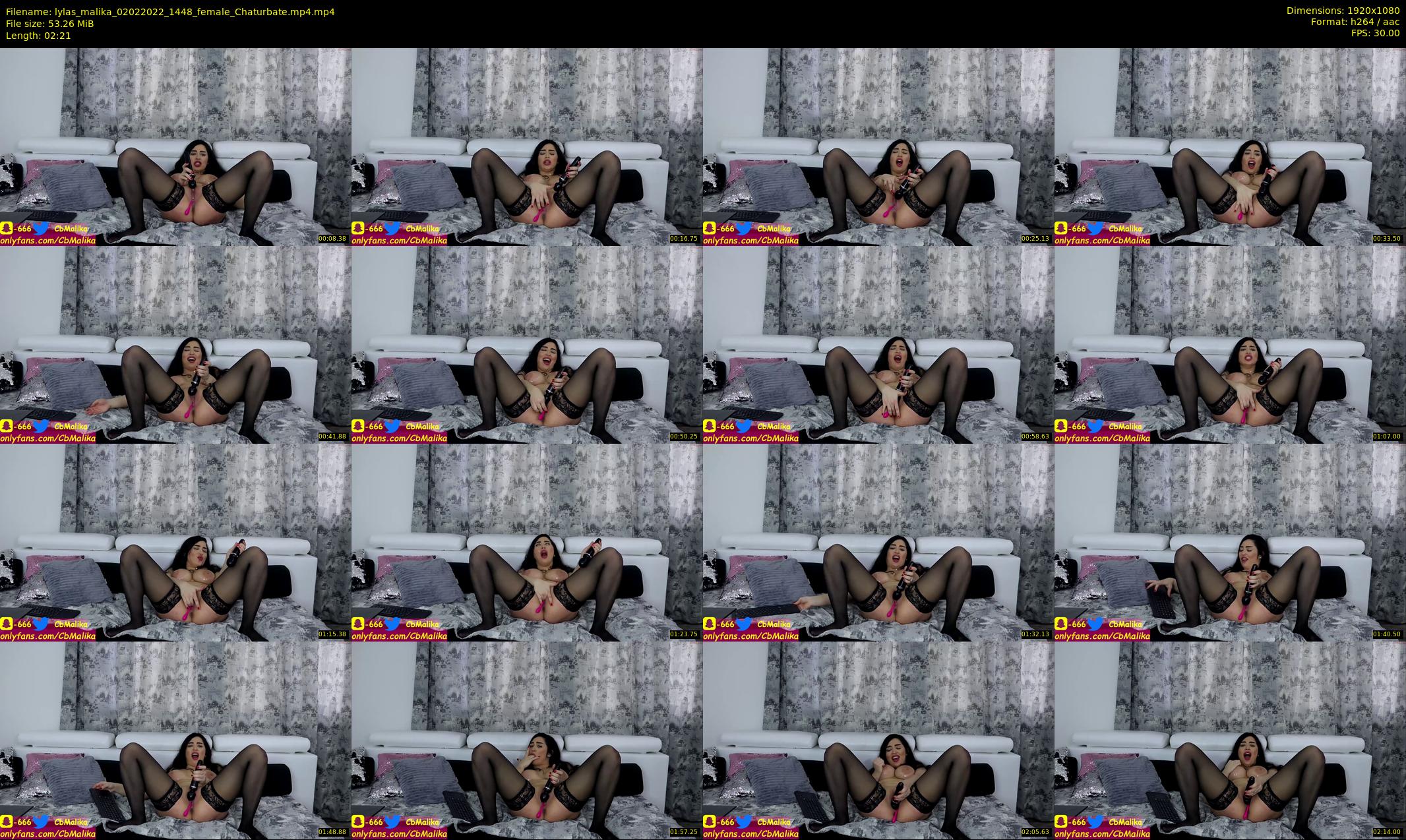 lylas_malika — 3 minute Chaturbate female cam show recording, 1080p, Feb 2, 2022