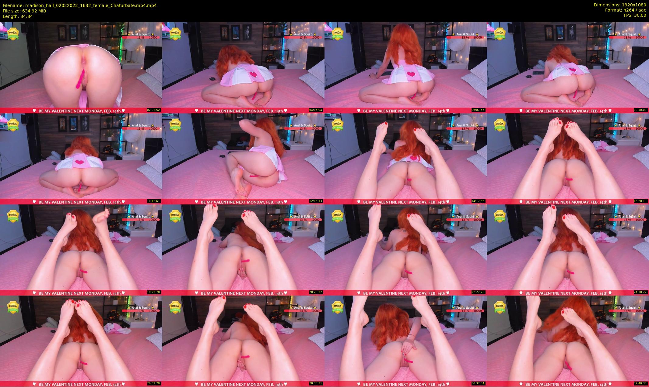 madison_hall — 35 minute Chaturbate female cam show recording, 1080p, Feb 2, 2022