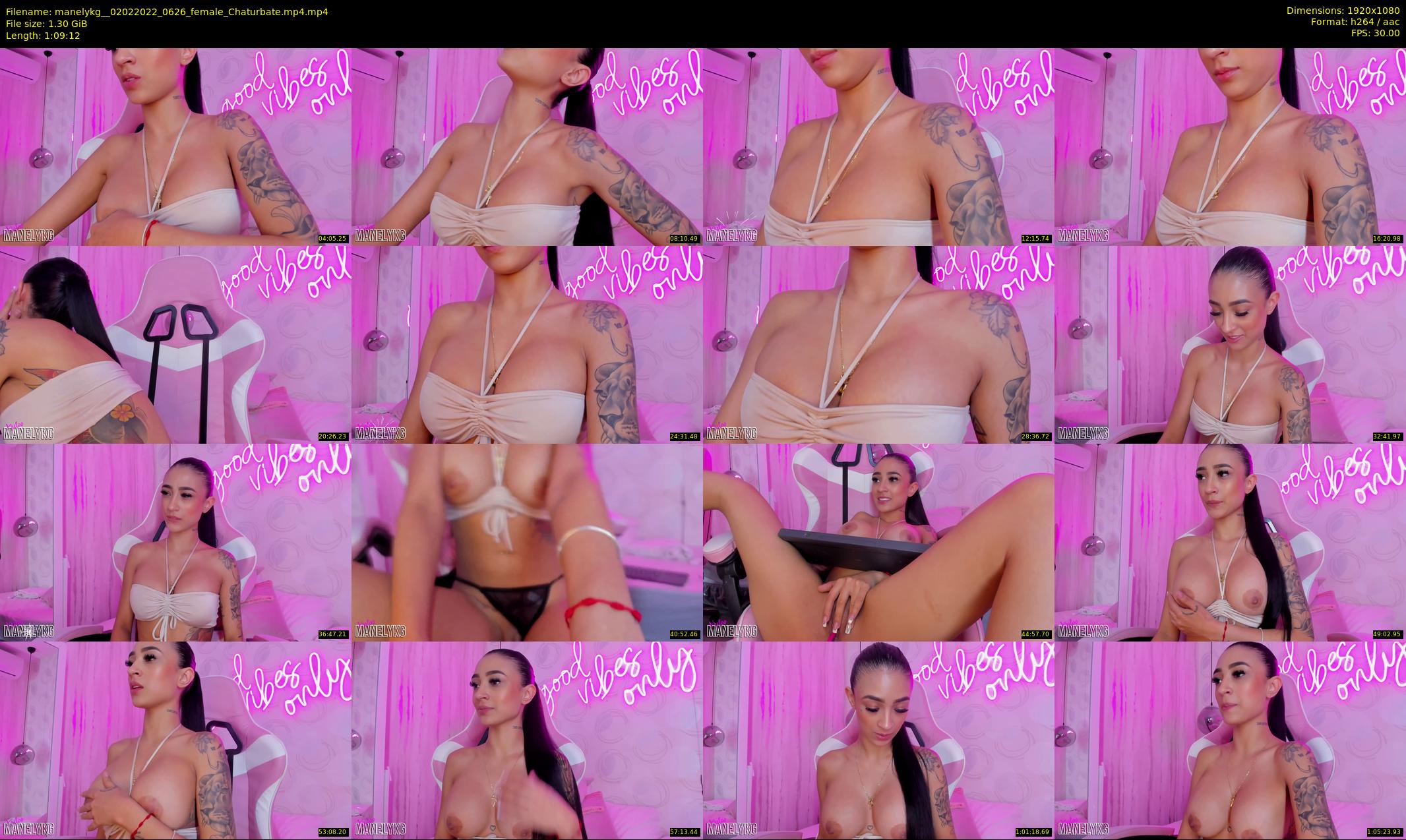 manelykg_ — 70 minute Chaturbate female cam show recording, 1080p, Feb 2, 2022