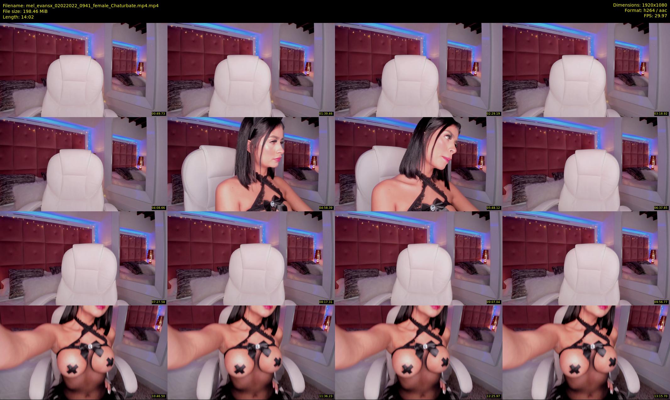 mel_evansx — 15 minute Chaturbate female cam show recording, 1080p, Feb 2, 2022