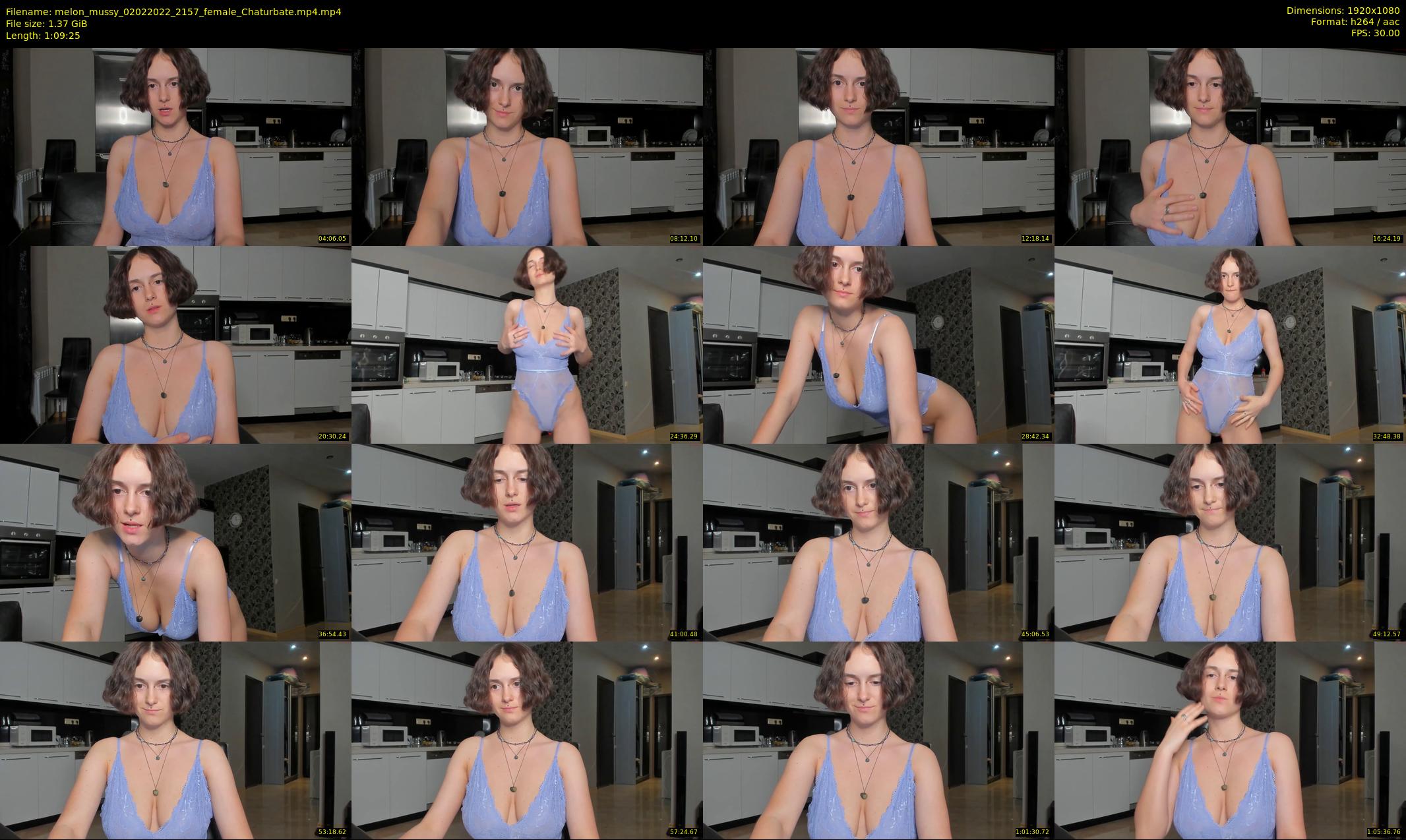 melon_mussy — 70 minute Chaturbate female cam show recording, 1080p, Feb 2, 2022