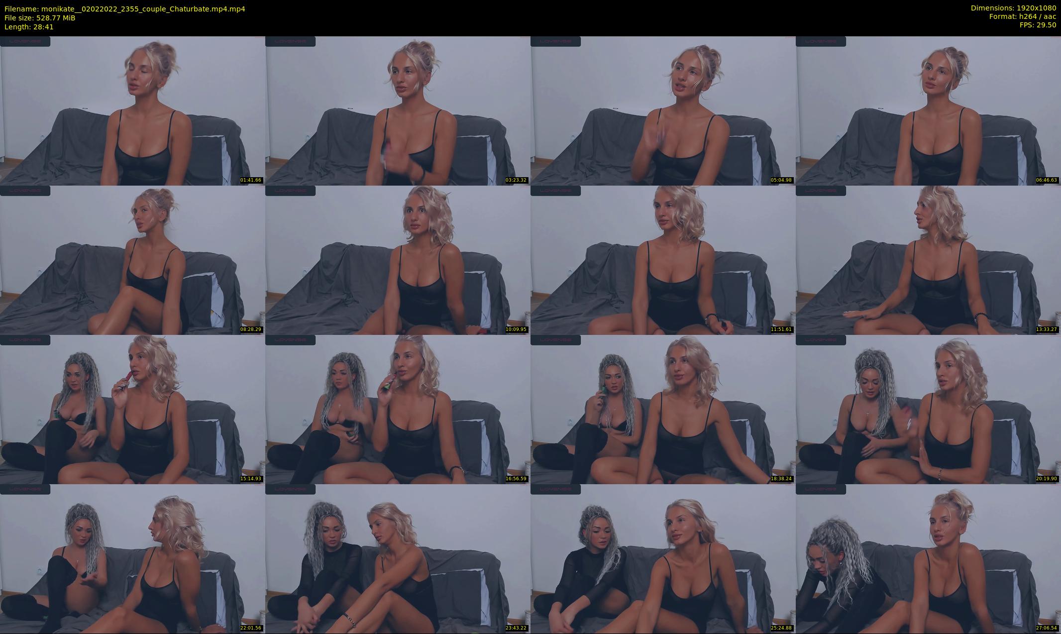 monikate_ — 29 minute Chaturbate couple cam show recording, 1080p, Feb 2, 2022