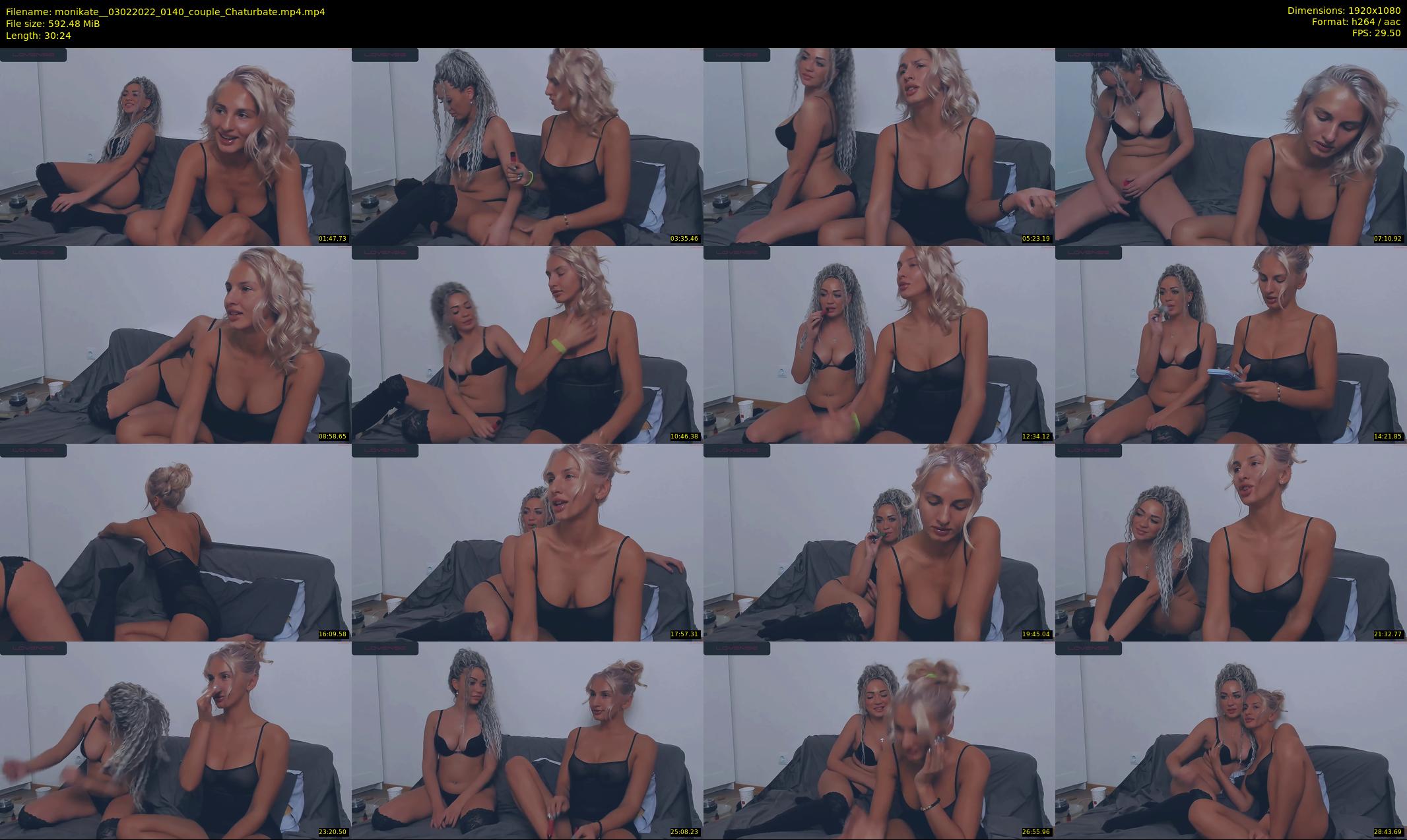 monikate_ — 31 minute Chaturbate couple cam show recording, 1080p, Feb 3, 2022