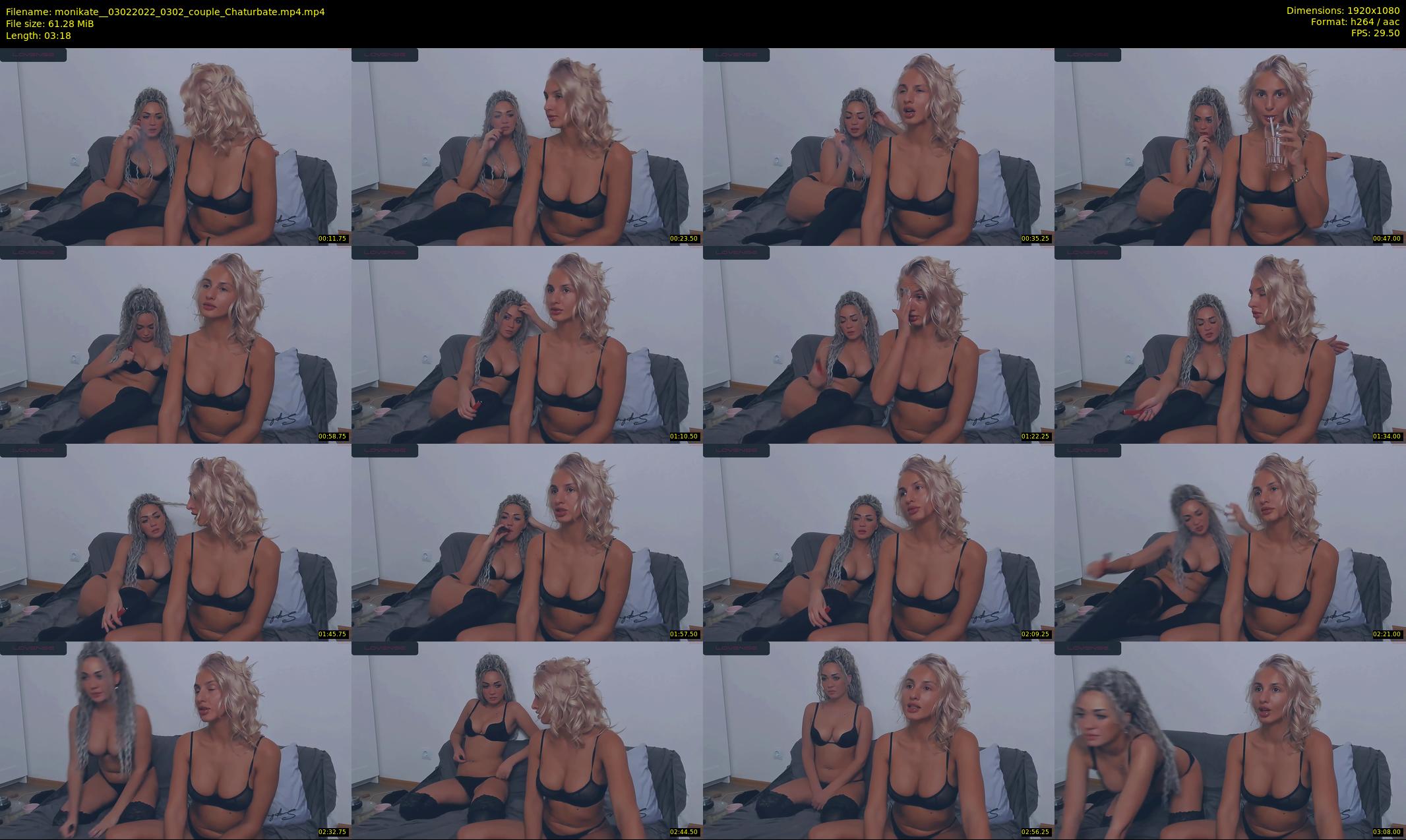 monikate_ — 4 minute Chaturbate couple cam show recording, 1080p, Feb 3, 2022