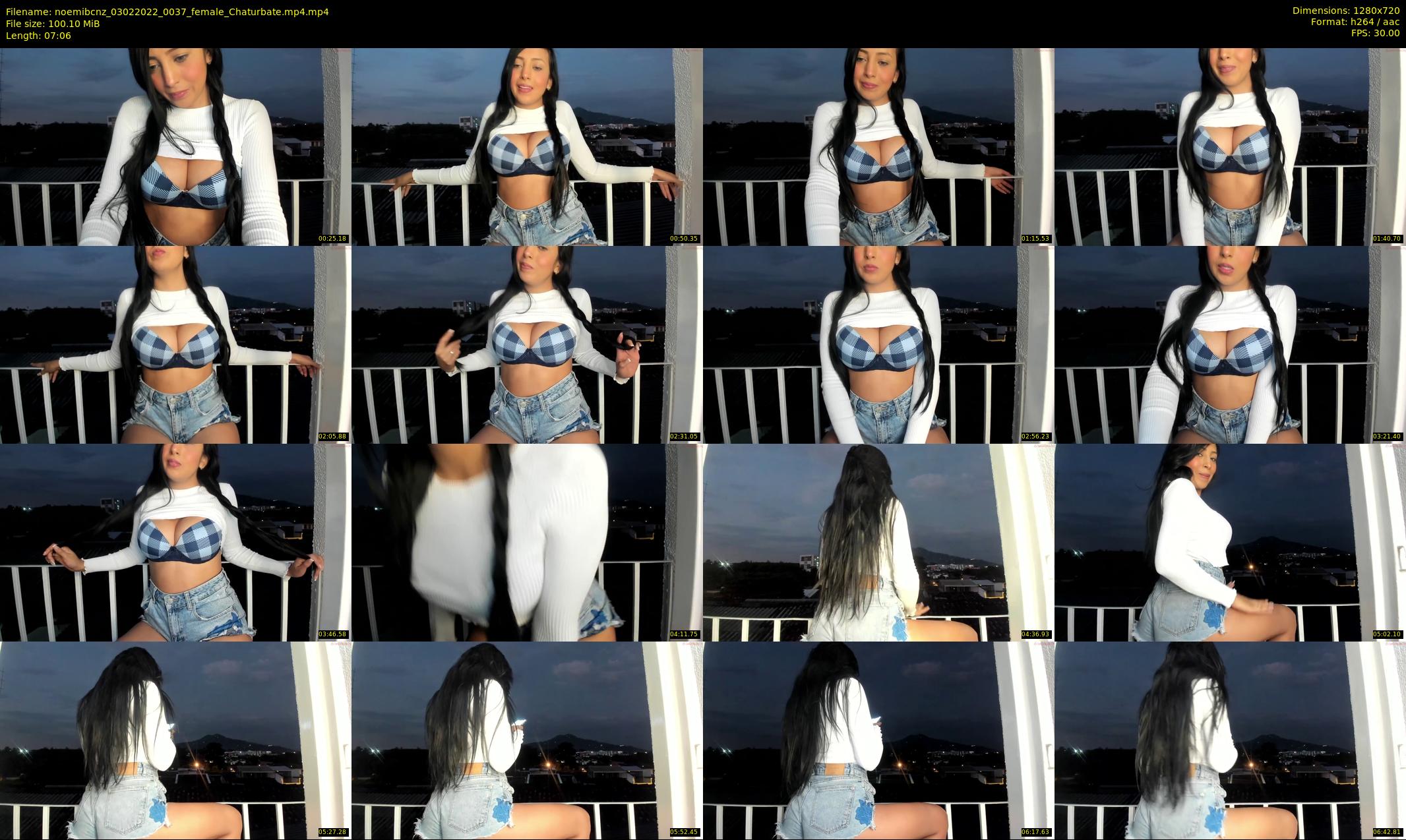 noemibcnz — 8 minute Chaturbate couple cam show recording, 720p, Feb 3, 2022