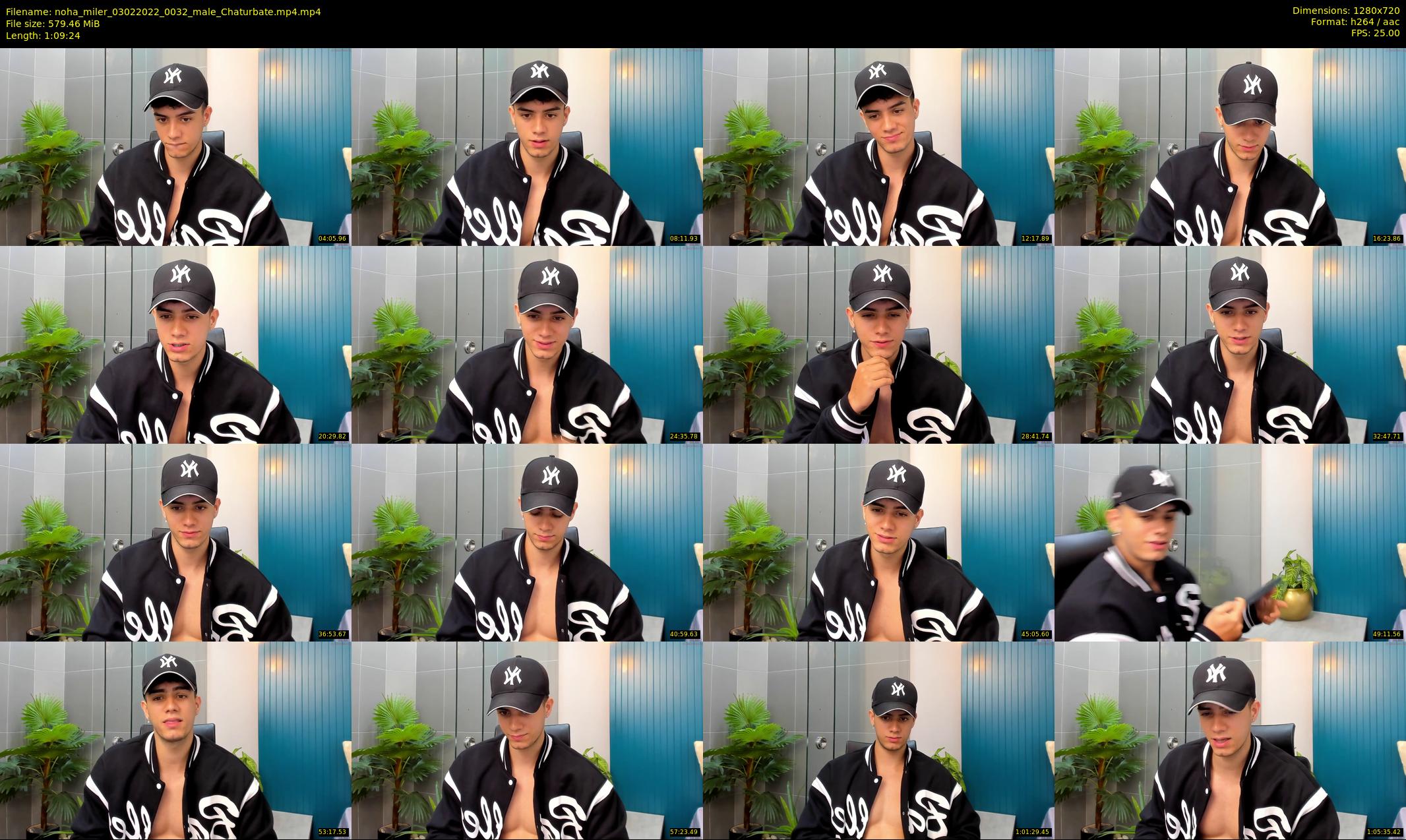 noha_miler — 70 minute Chaturbate male cam show recording, 720p, Feb 3, 2022
