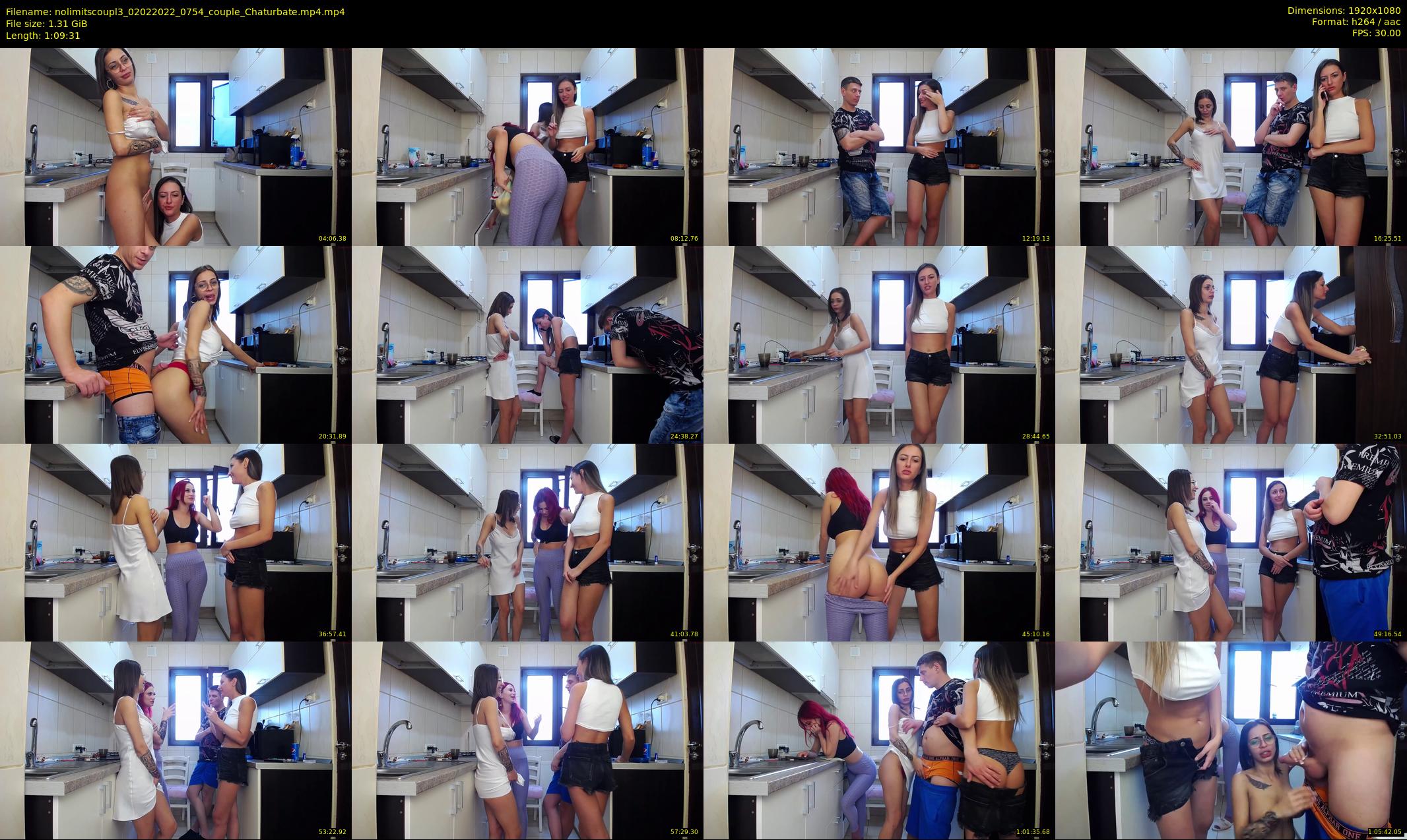 nolimitscoupl3 — 70 minute Chaturbate couple cam show recording, 1080p, Feb 2, 2022