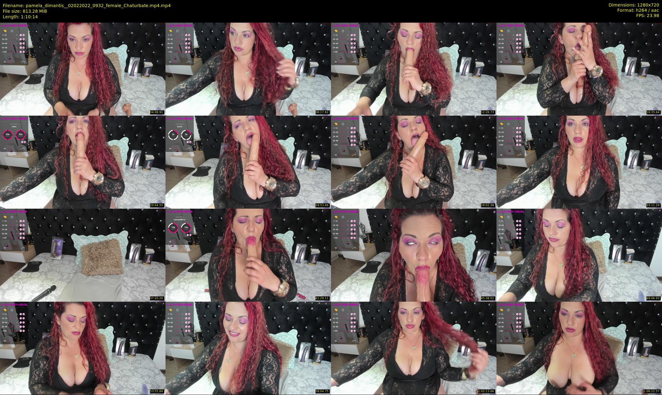 pamela_dimantis_ — 71 minute Chaturbate female cam show recording, 720p, Feb 2, 2022