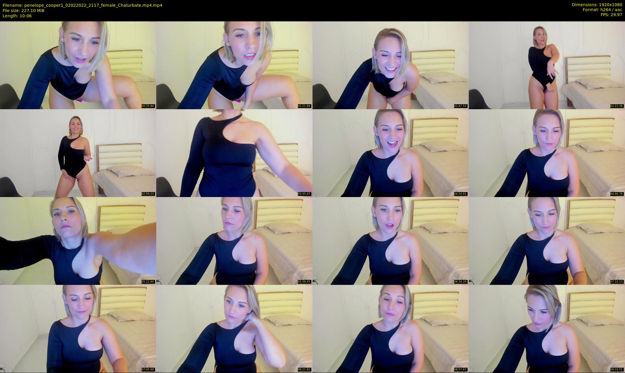 penelope_cooper1 — 11 minute Chaturbate female cam show recording, 1080p, Feb 2, 2022