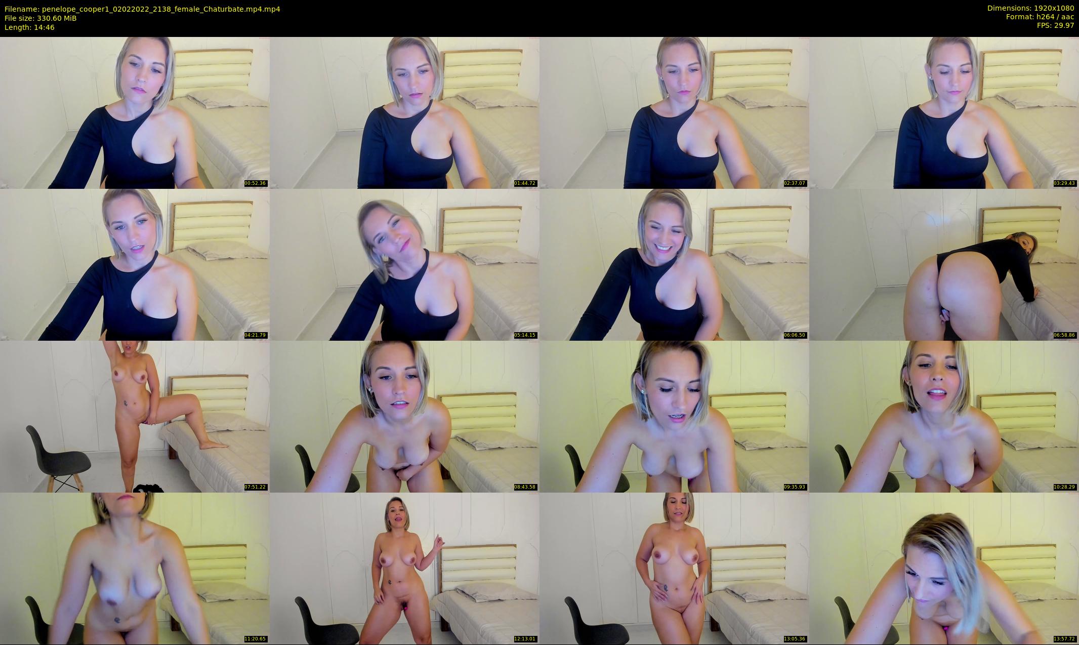 penelope_cooper1 — 15 minute Chaturbate female cam show recording, 1080p, Feb 2, 2022