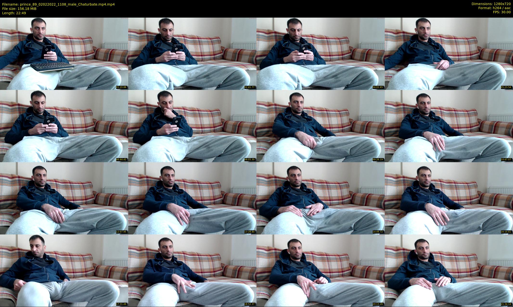 prince_89 — 23 minute Chaturbate male cam show recording, 720p, Feb 2, 2022