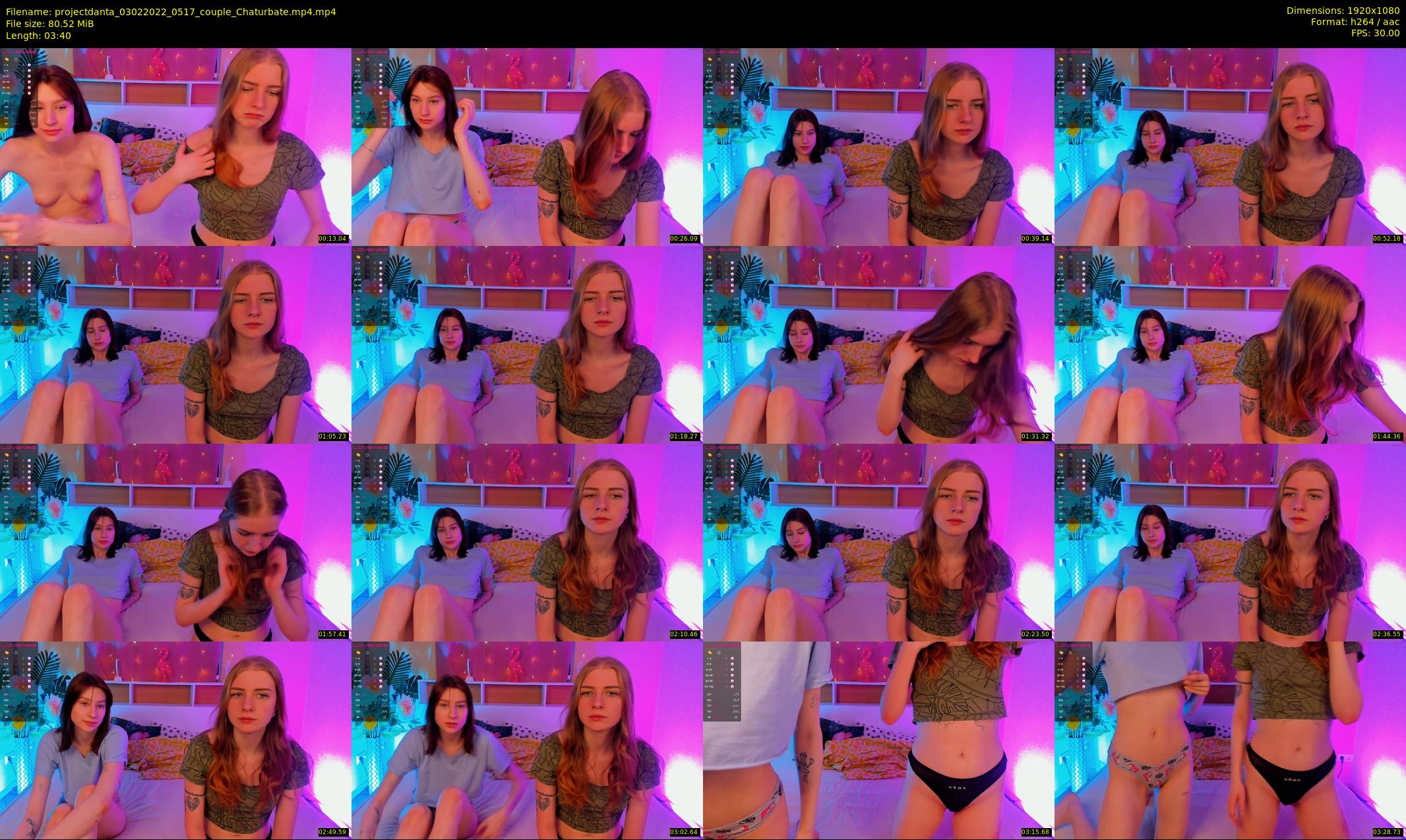 projectdanta — 4 minute Chaturbate female cam show recording, 1080p, Feb 3, 2022
