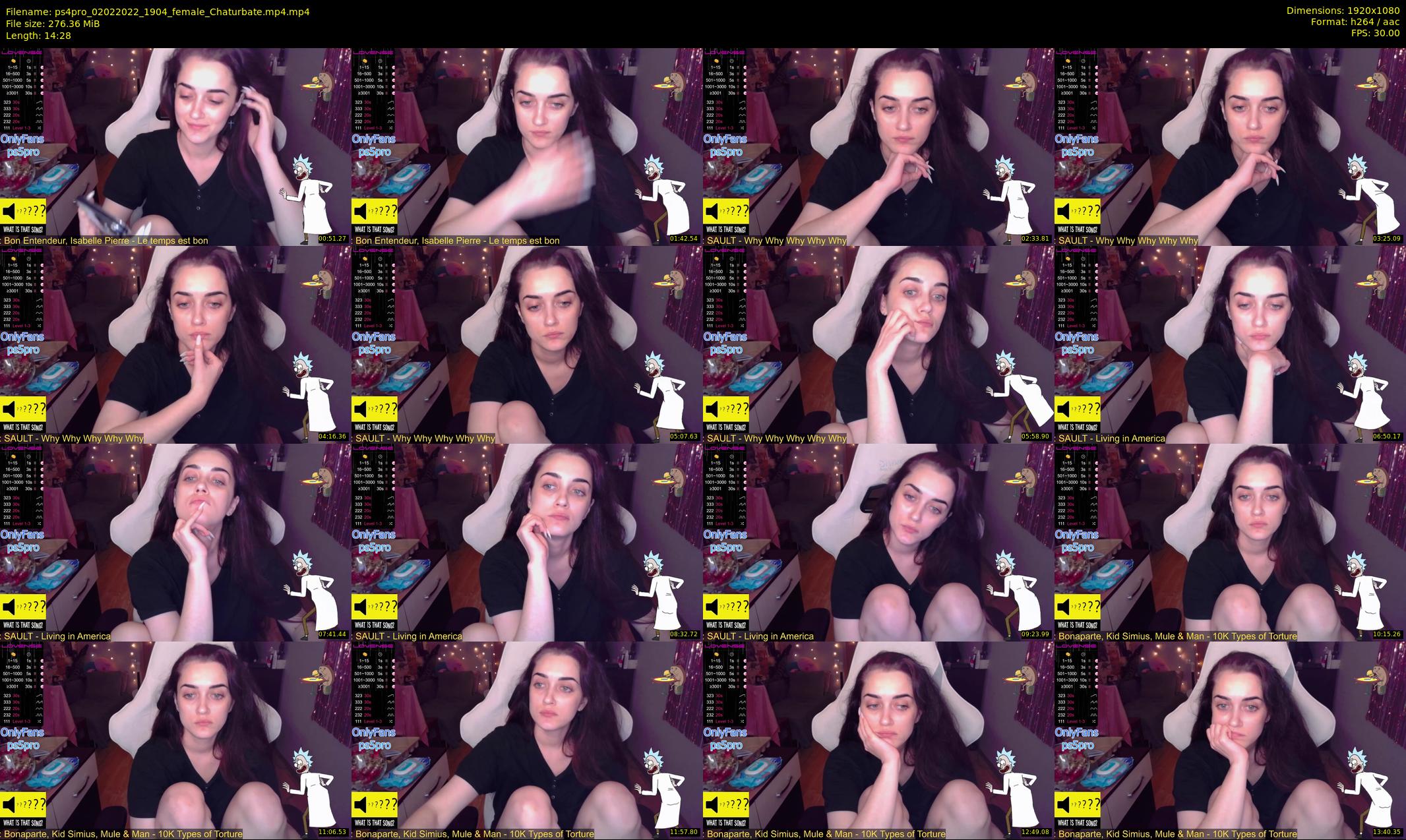 ps4pro — 15 minute Chaturbate female cam show recording, 1080p, Feb 2, 2022