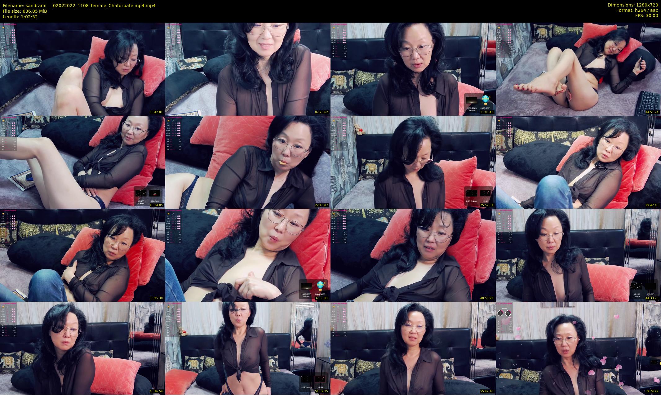 sandrami__ — 63 minute Chaturbate female cam show recording, 720p, Feb 2, 2022