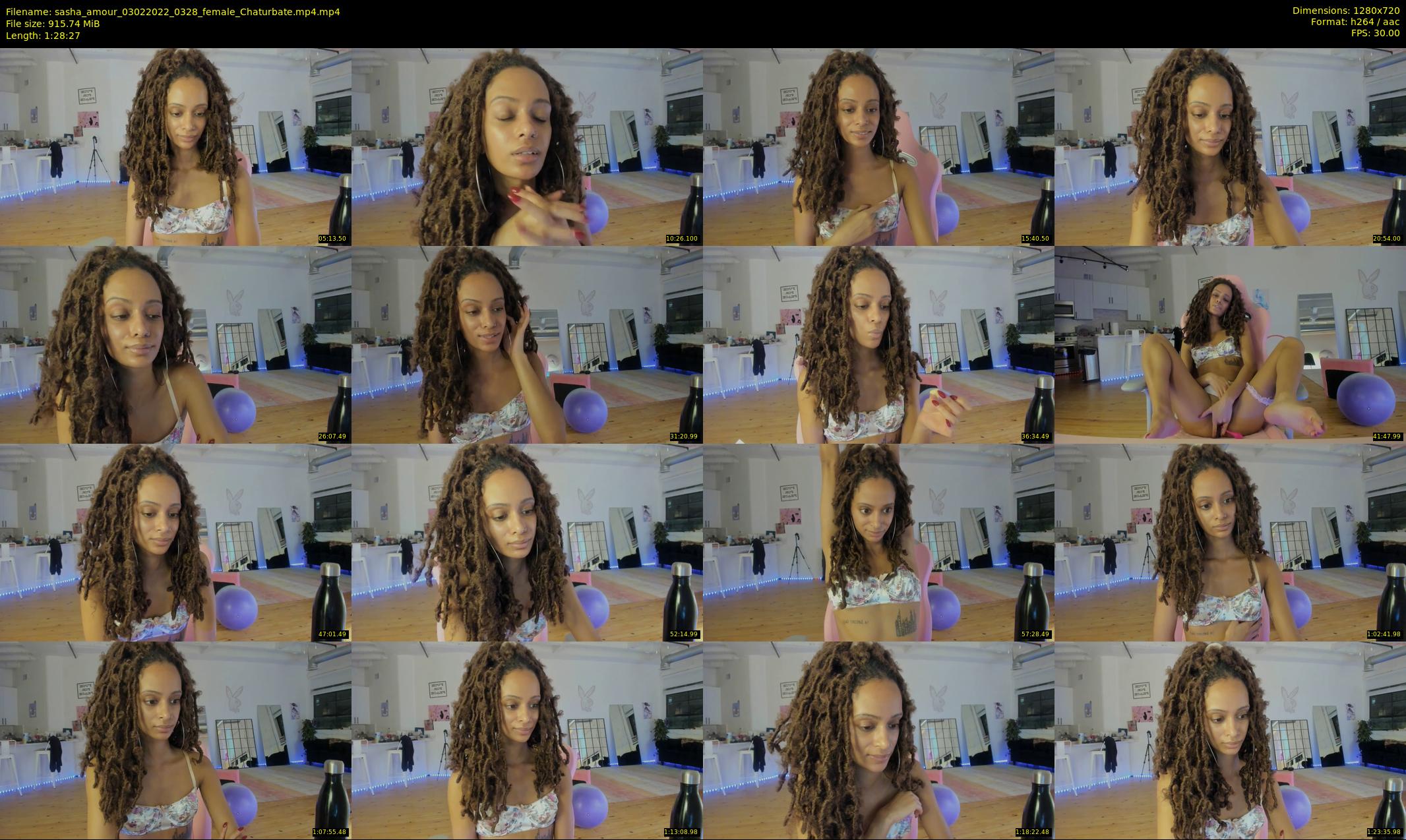 sasha_amour — 89 minute Chaturbate female cam show recording, 720p, Feb 3, 2022