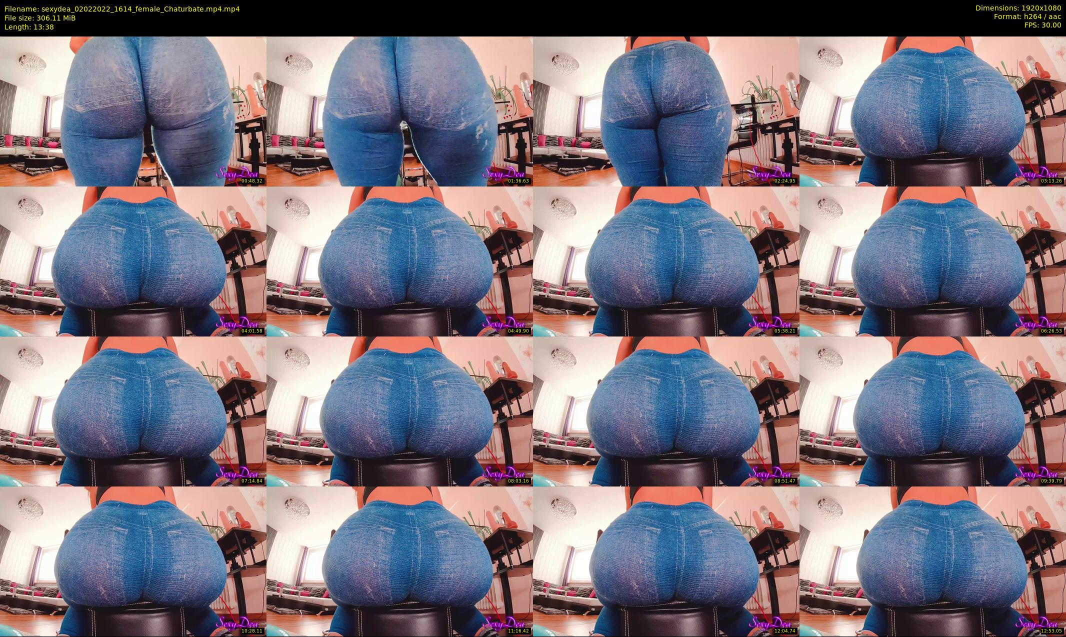sexydea — 14 minute Chaturbate female cam show recording, 1080p, Feb 2, 2022