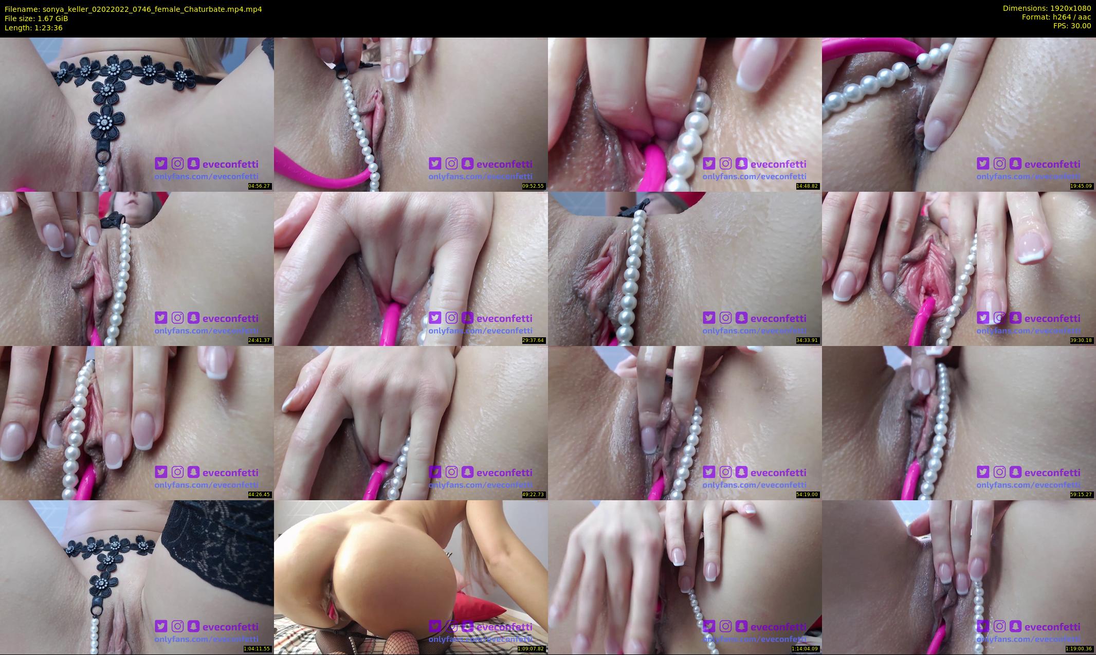 sonya_keller — 84 minute Chaturbate female cam show recording, 1080p, Feb 2, 2022