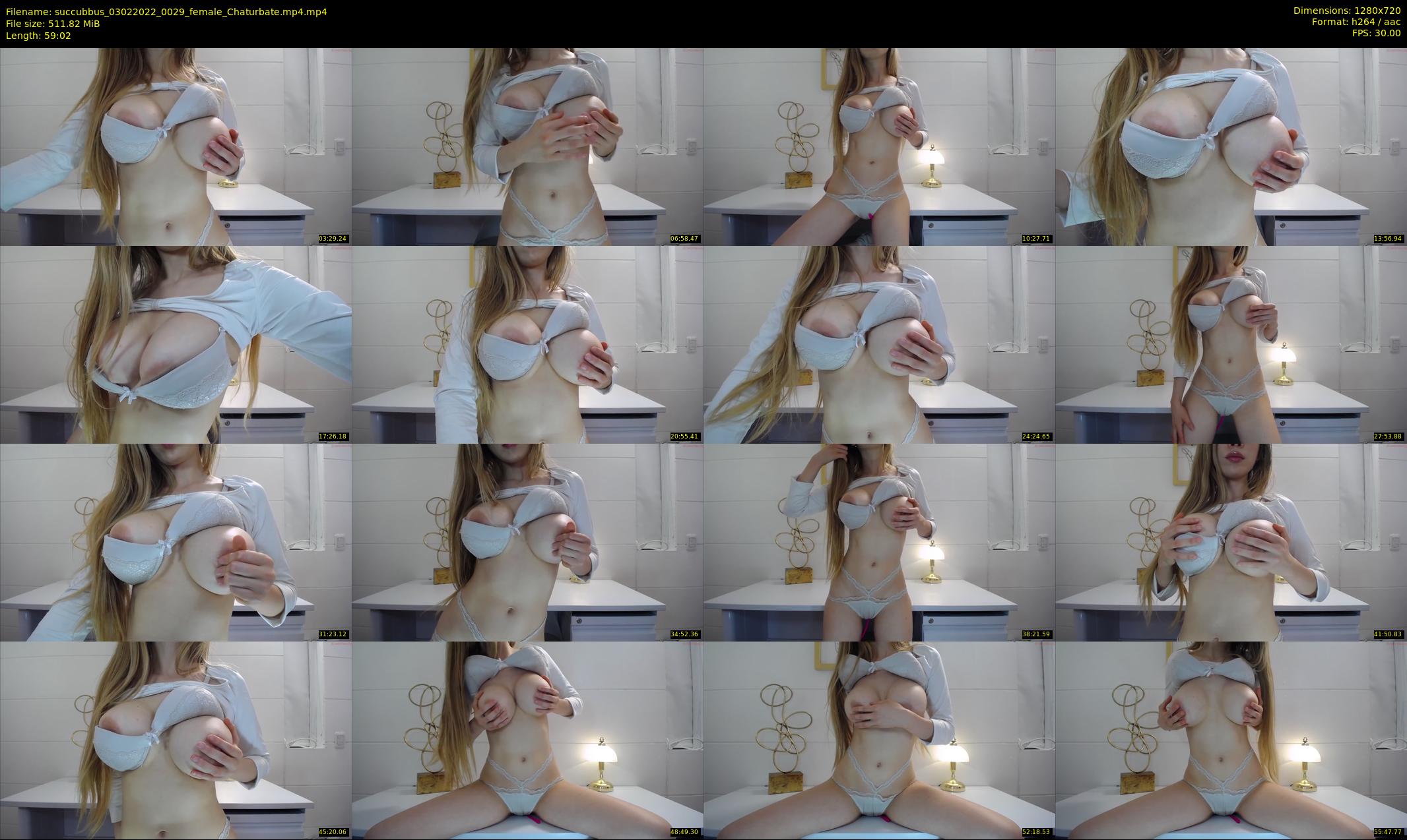 succubbus — 60 minute Chaturbate female cam show recording, 720p, Feb 3, 2022