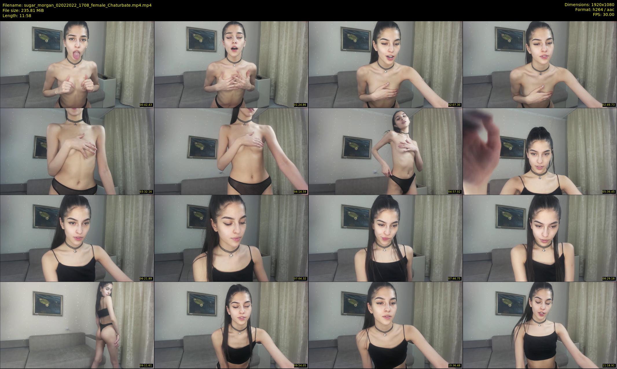 sugar_morgan — 12 minute Chaturbate female cam show recording, 1080p, Feb 2, 2022
