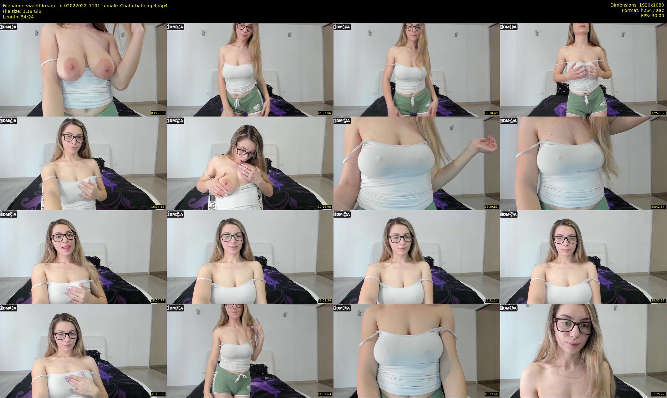 sweettdream__x — 55 minute Chaturbate female cam show recording, 1080p, Feb 2, 2022
