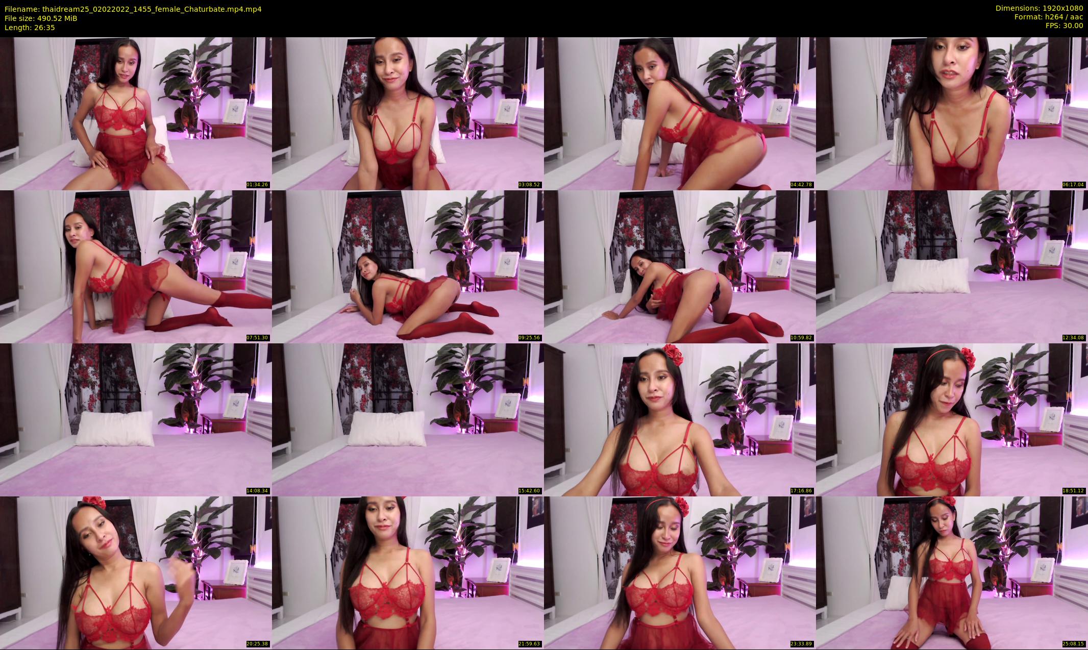 thaidream25 — 27 minute Chaturbate female cam show recording, 1080p, Feb 2, 2022