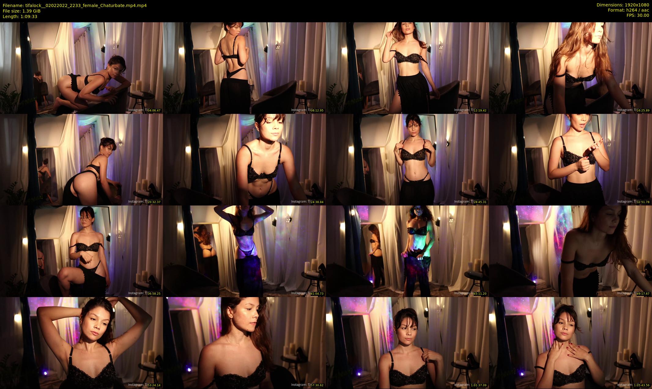 tifalock_ — 70 minute Chaturbate female cam show recording, 1080p, Feb 2, 2022