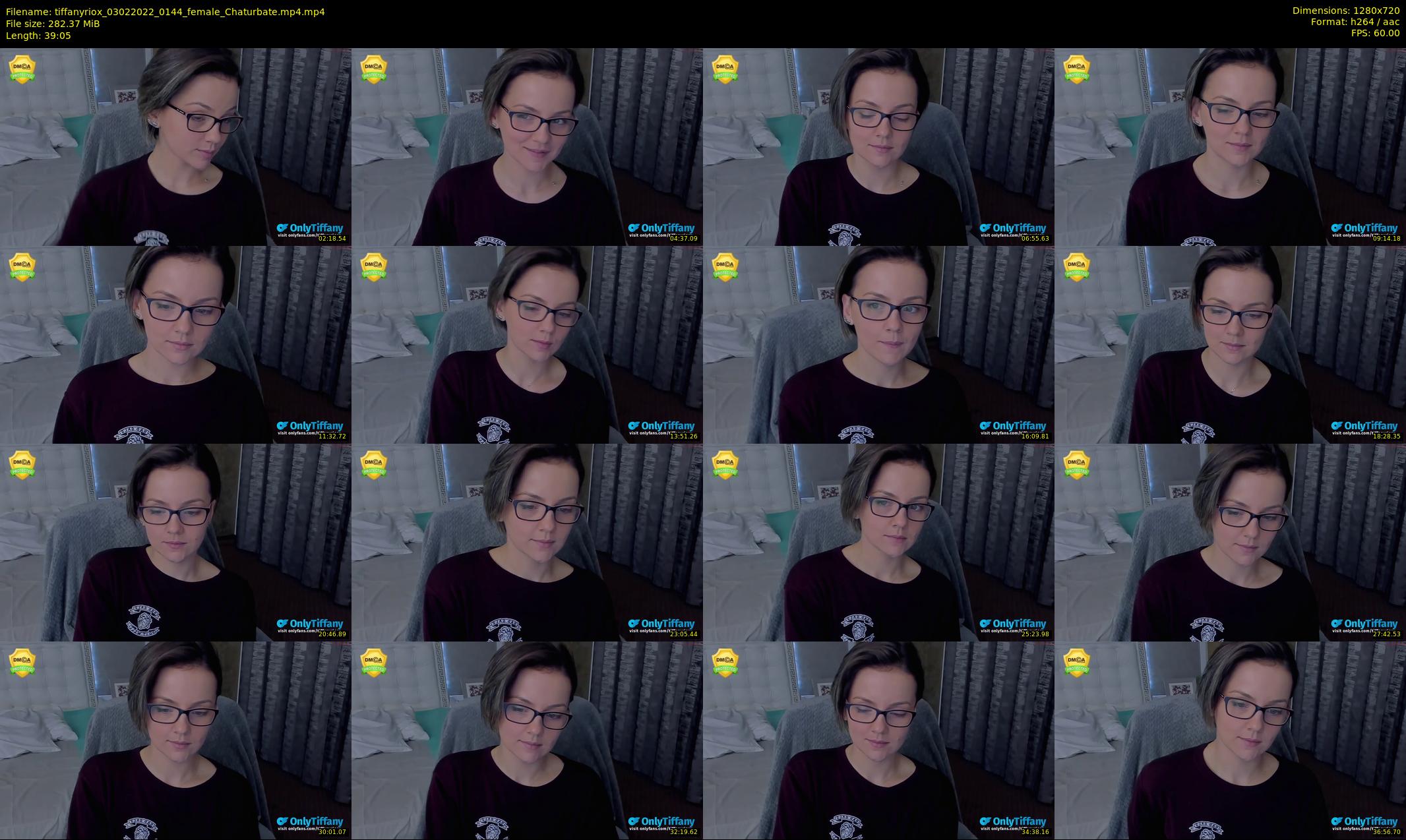 tiffanyriox — 40 minute Chaturbate female cam show recording, 720p, Feb 3, 2022