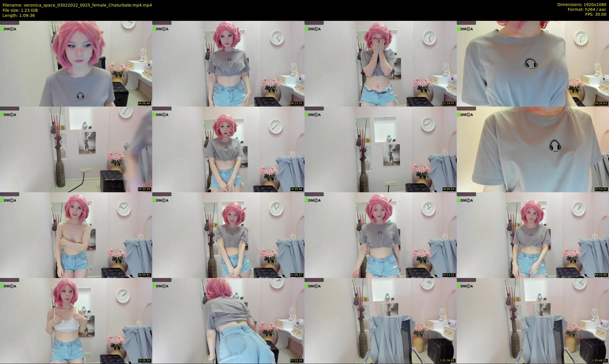 veronica_space — 70 minute Chaturbate female cam show recording, 1080p, Feb 3, 2022