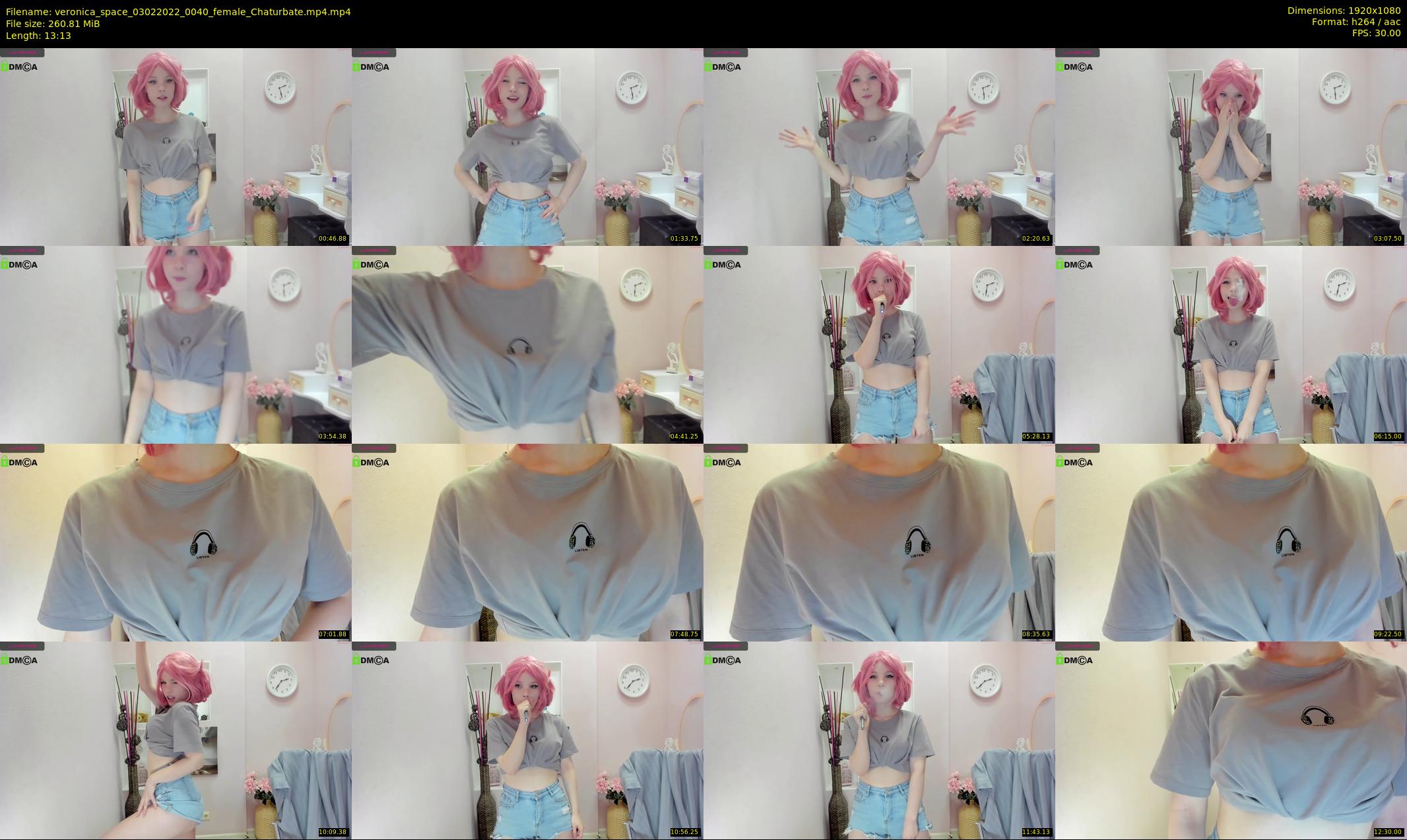 veronica_space — 14 minute Chaturbate female cam show recording, 1080p, Feb 3, 2022