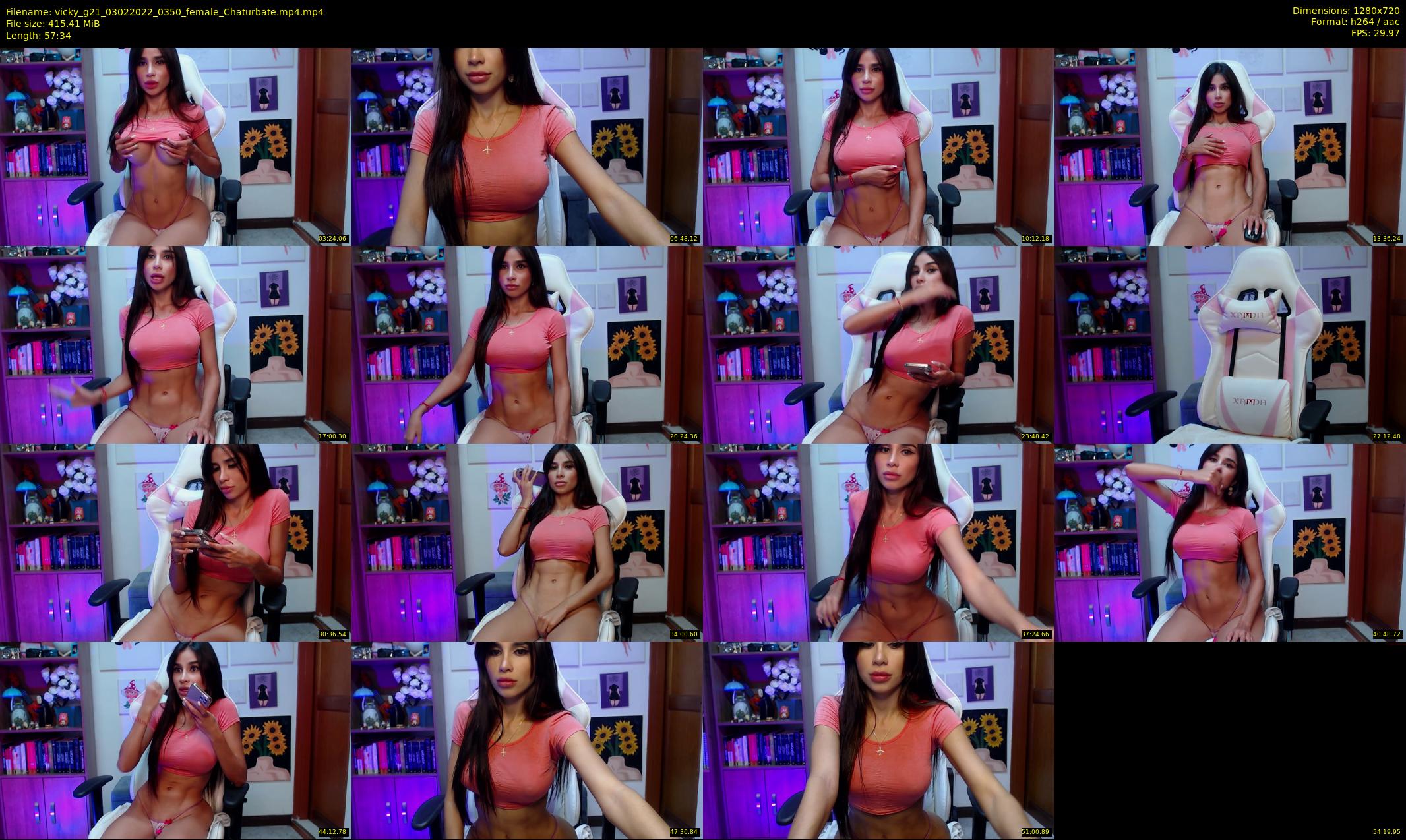 vicky_g21 — 58 minute Chaturbate female cam show recording, 720p, Feb 3, 2022