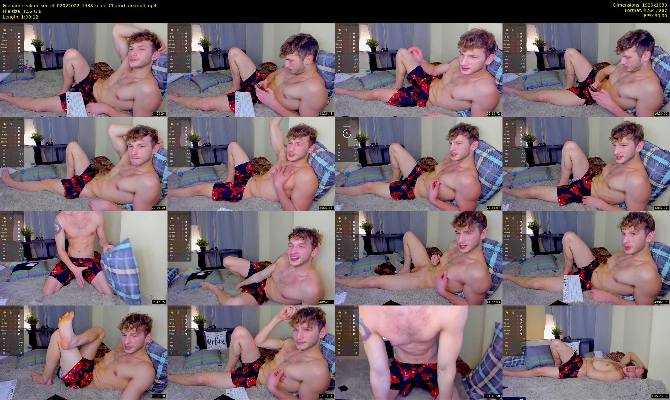 viktor_secret — 70 minute Chaturbate male cam show recording, 1080p, Feb 2, 2022