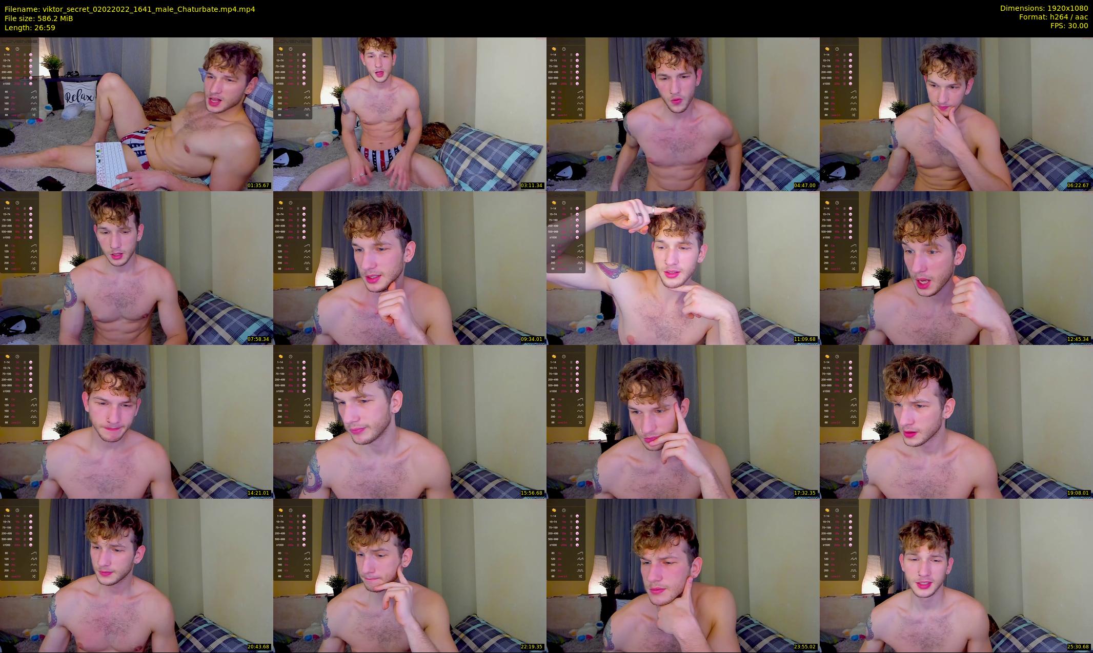 viktor_secret — 27 minute Chaturbate male cam show recording, 1080p, Feb 2, 2022